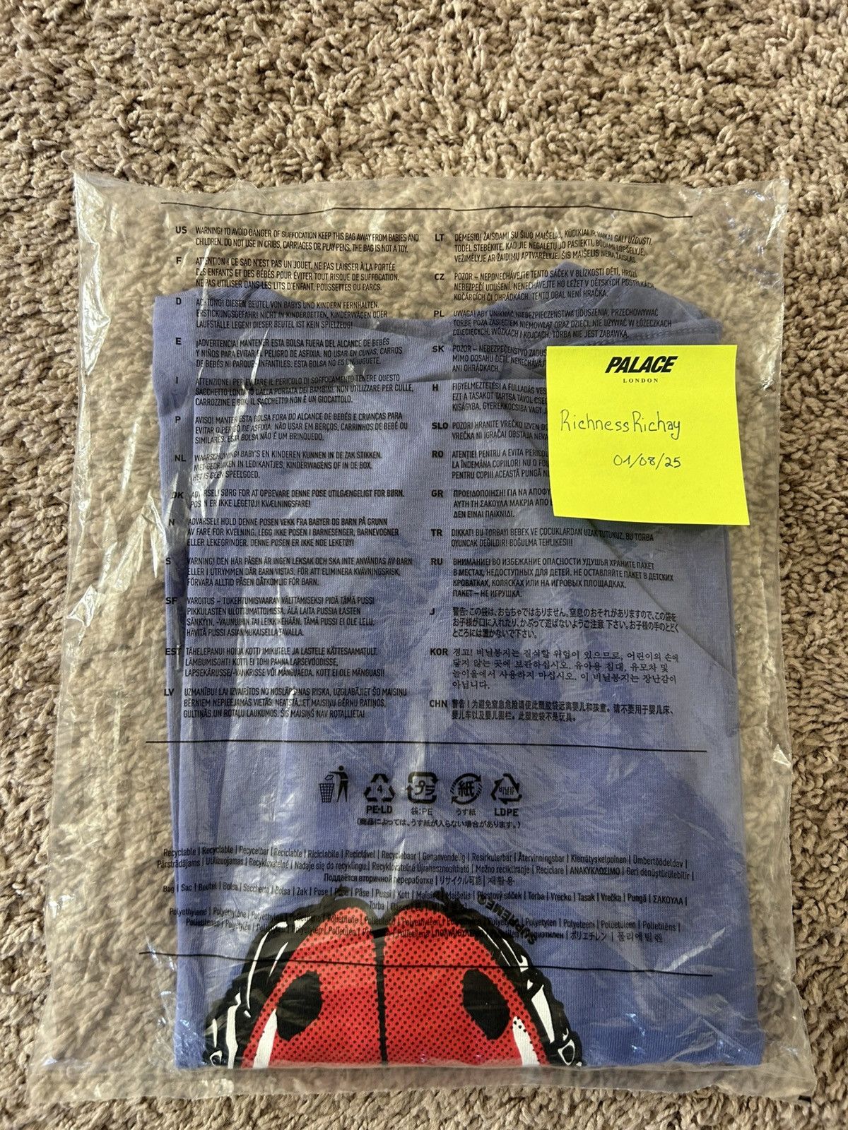 Supreme Supreme Ladybug Tee Size US L / EU 52-54 / 3 - 3 Thumbnail