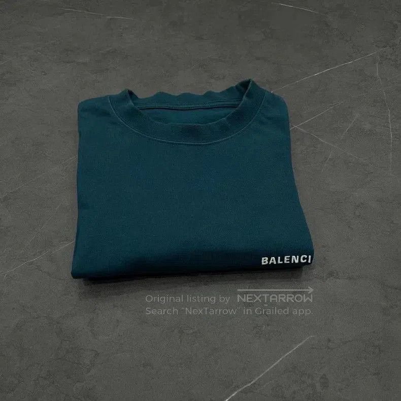 Balenciaga Balenciaga embroidered logo short-sleeve T-shirt size S. Size US S / EU 44-46 / 1 - 3 Thumbnail