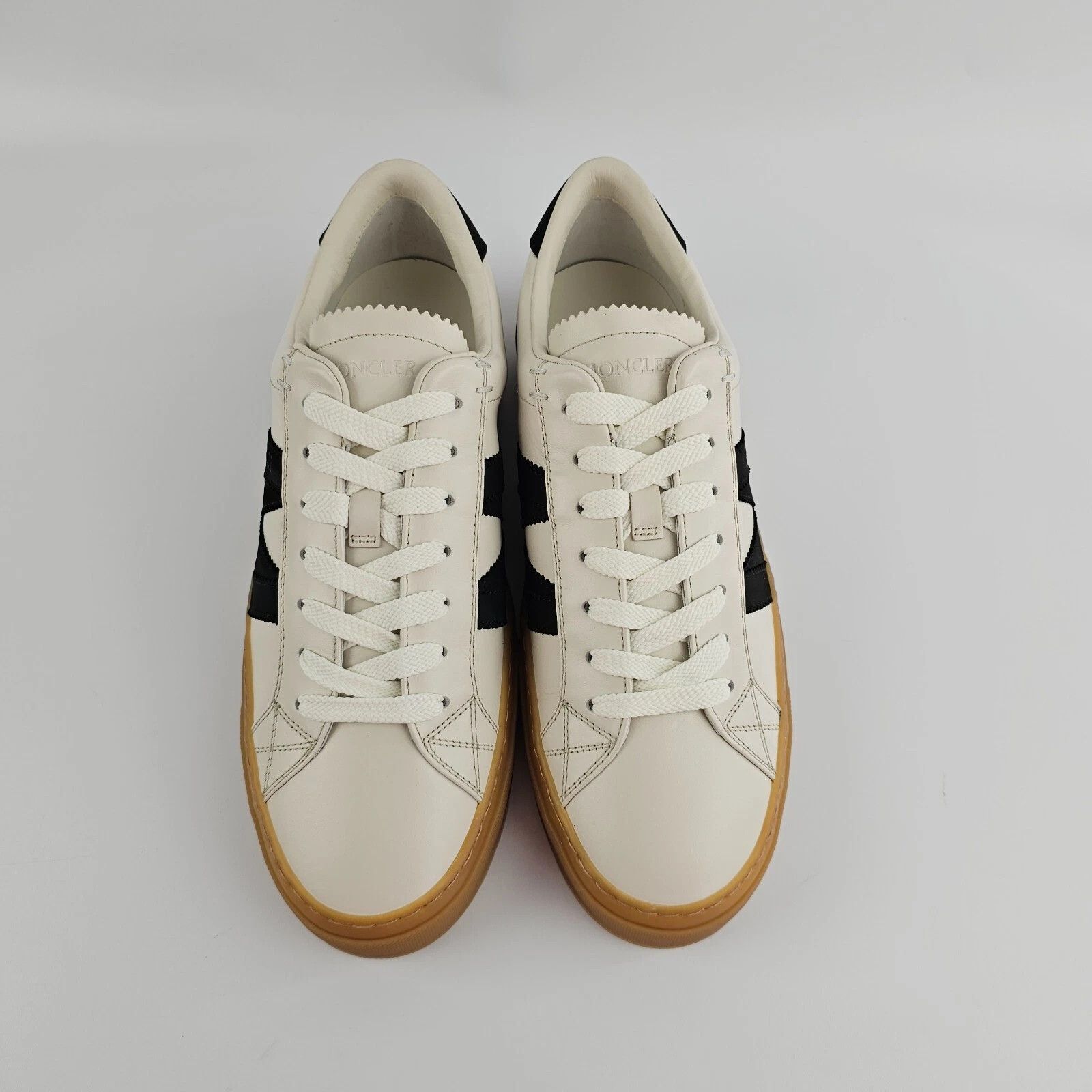 Moncler MONCLER Monaco2 Men's Beige Sneakers New Size US 6 / EU 39 - 5 Thumbnail