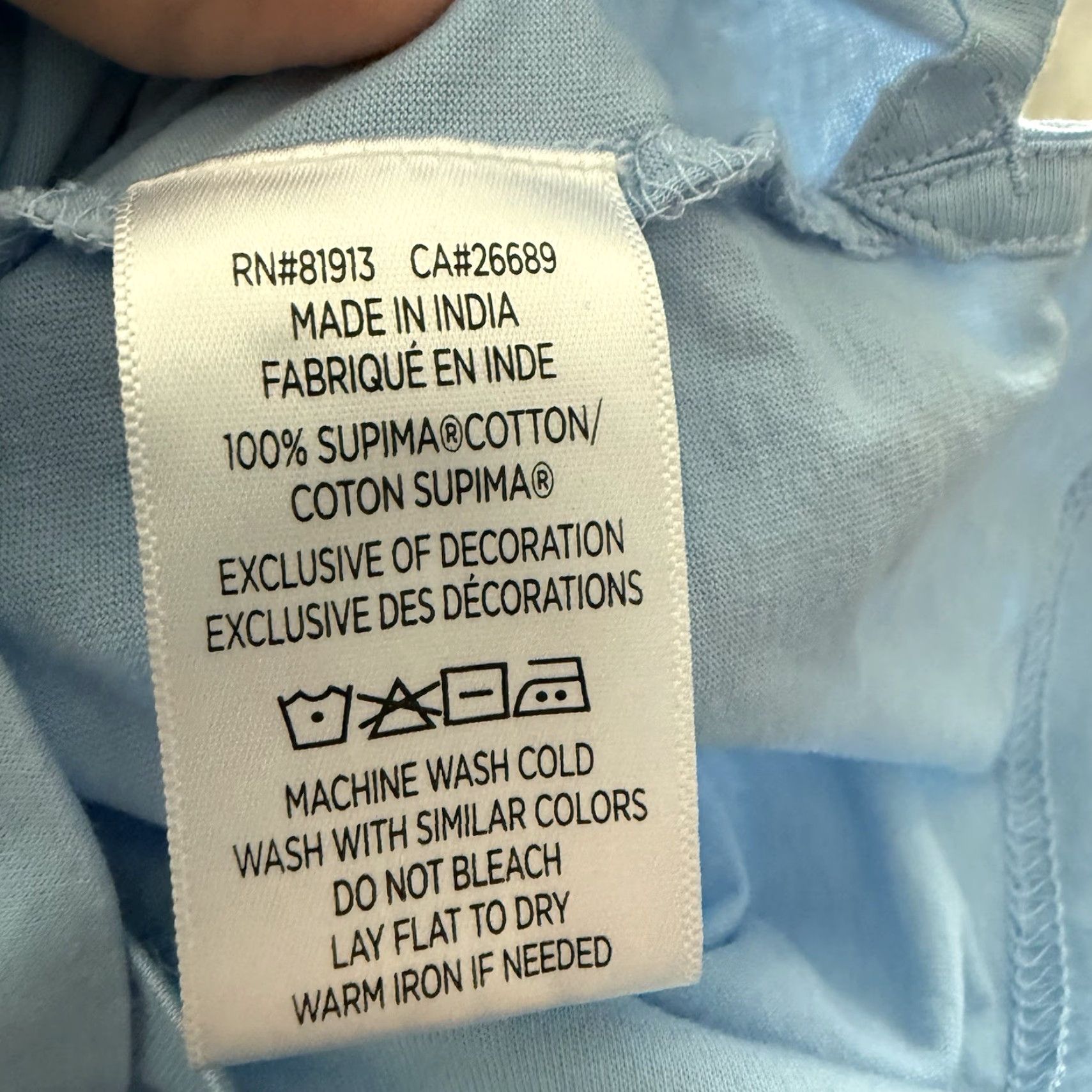 Robert Graham Robert Graham Polo Shirt Mens XXL Blue Supima Cotton Size US XXL / EU 58 / 5 - 4 Thumbnail