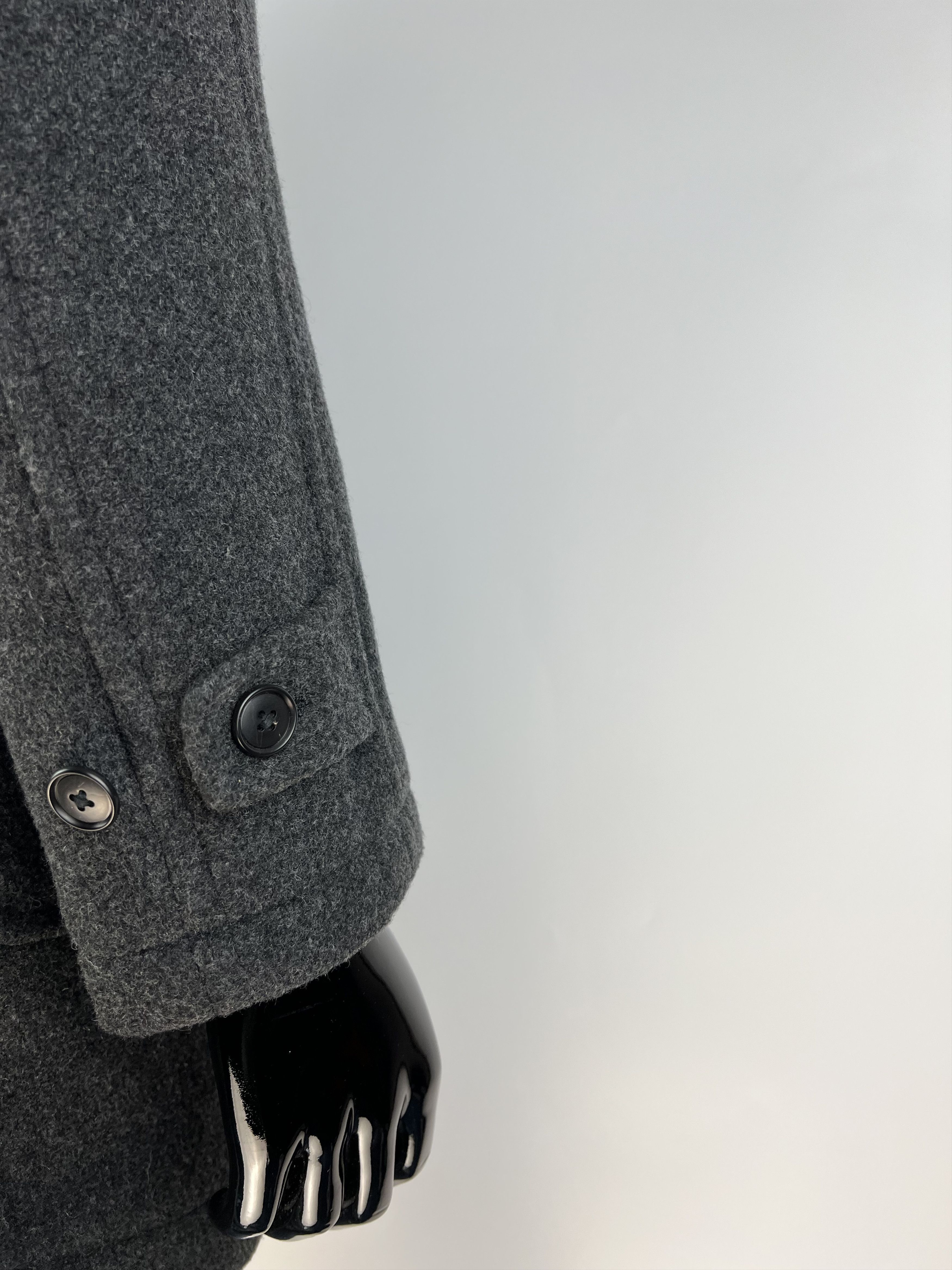 Japanese Brand Uniqlo Men's Wool Duffle Coat Gray Size S Size US S / EU 44-46 / 1 - 4 Thumbnail