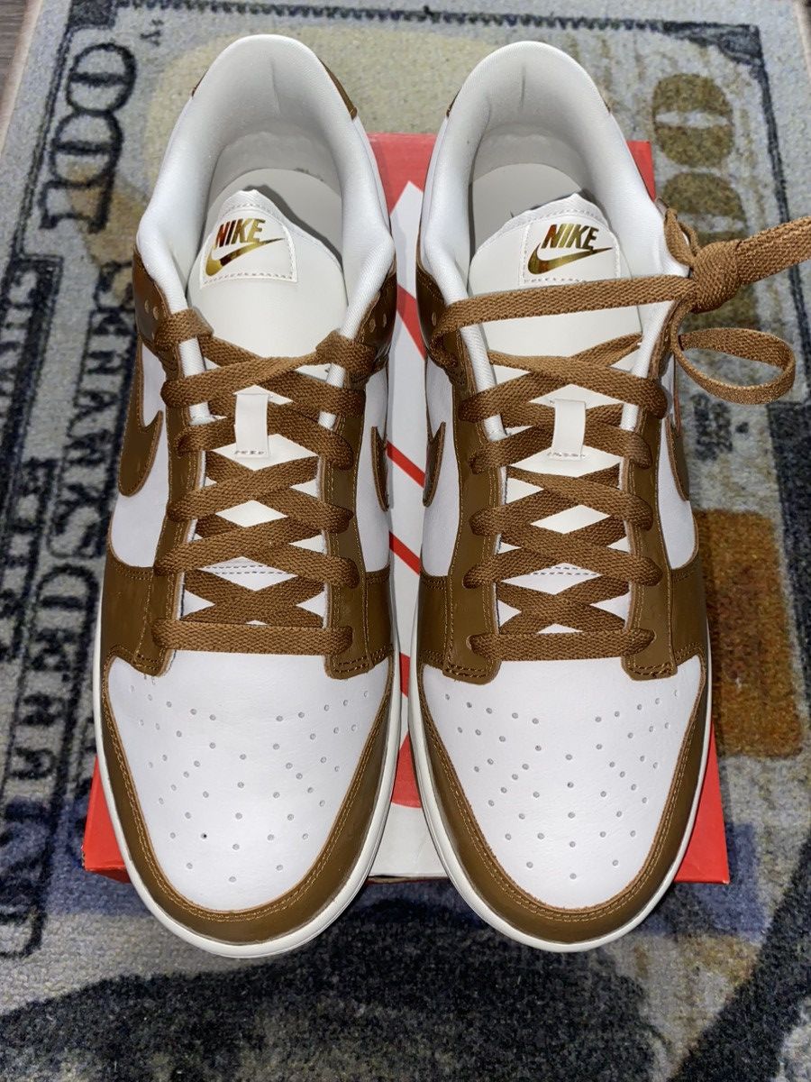 Nike Nike Dunk Low LX Ale Brown Ostrich (13 Women) Size US 11.5 / EU 44-45 - 3 Thumbnail