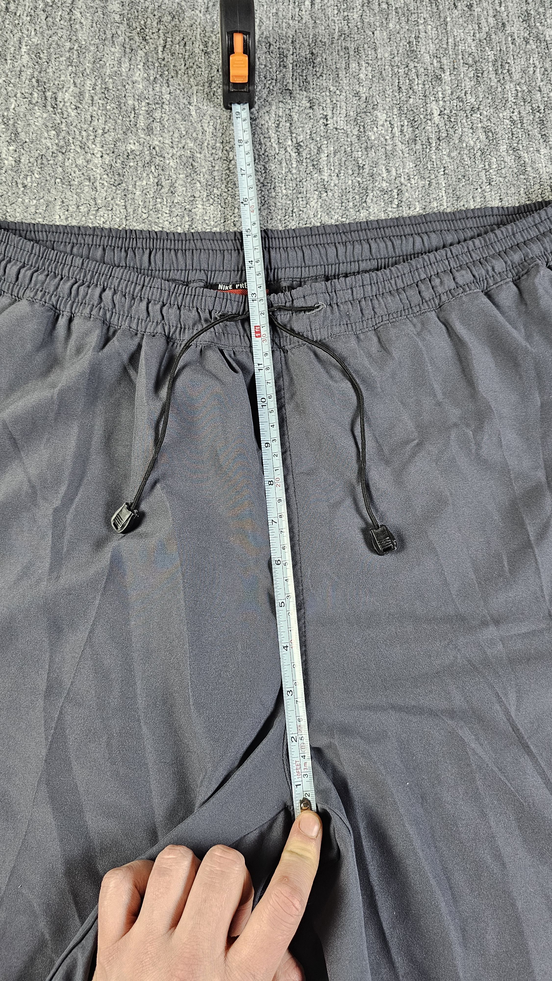 Nike Vintage 90s Nike Premier Cargo Shorts XL Gray Baggy Swoosh Size US 42 / EU 58 - 12 Thumbnail