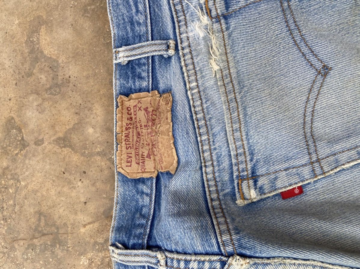 Levi's Vintage Levis 501 Distressed Pant Size US 35 - 8 Thumbnail