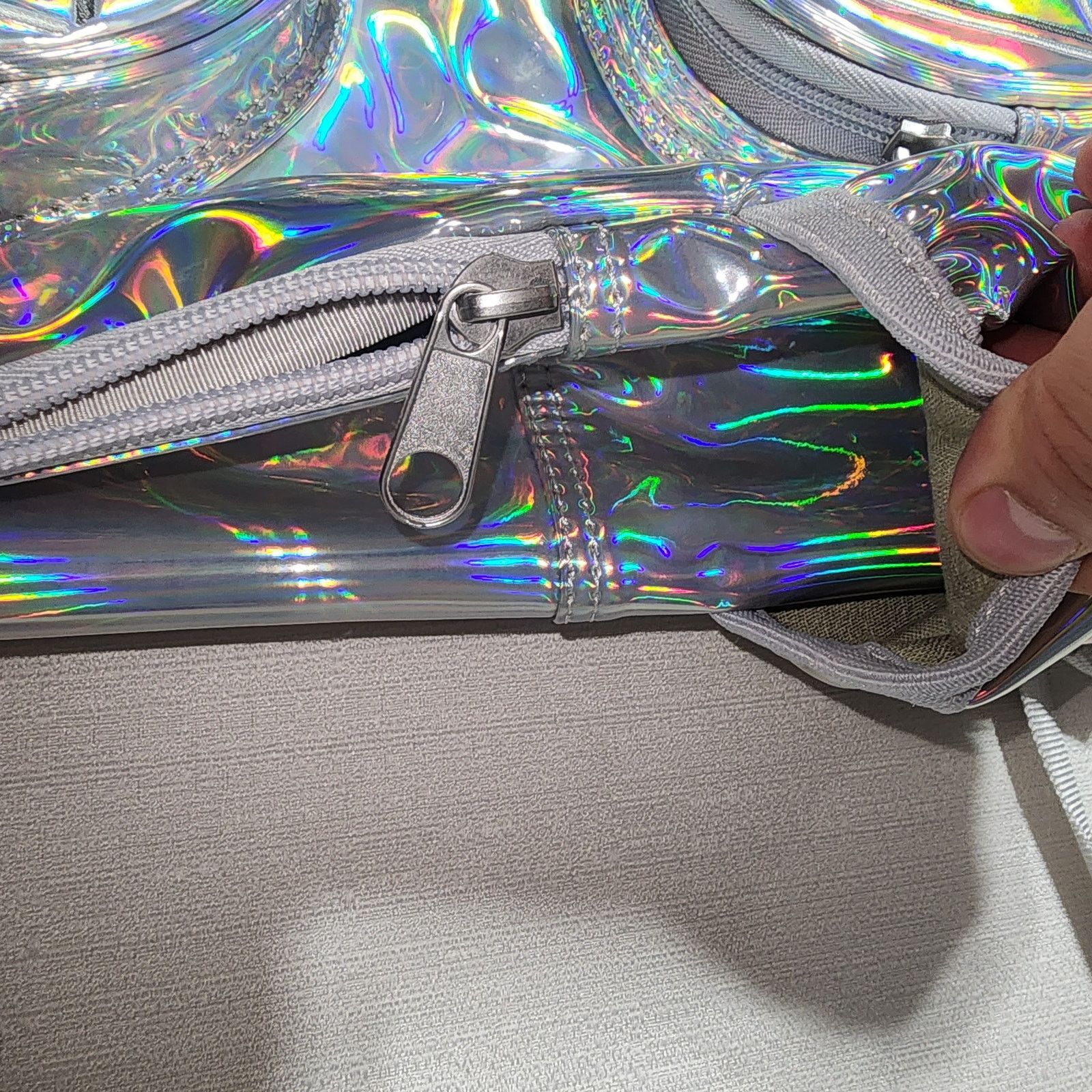 LEGO Lego brick holographic backpack Size ONE SIZE - 9 Thumbnail