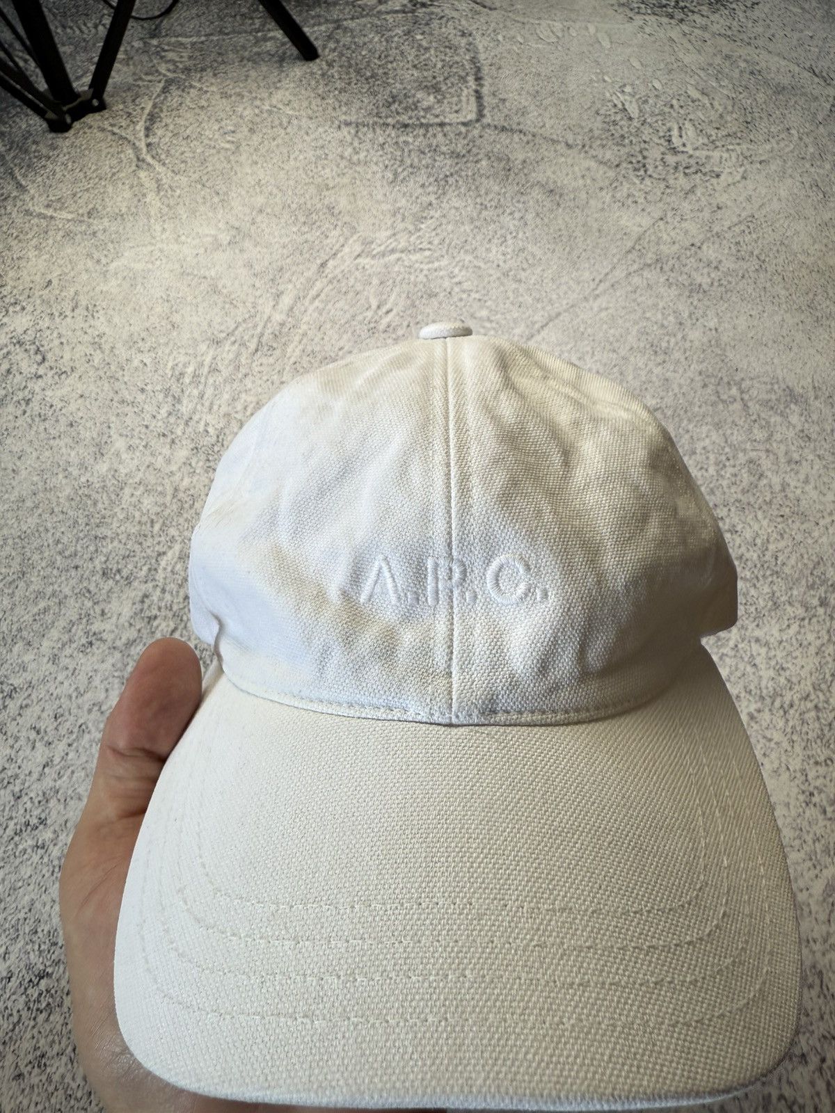 A.P.C. Vintage A.P.C White Cap Size ONE SIZE - 4 Thumbnail