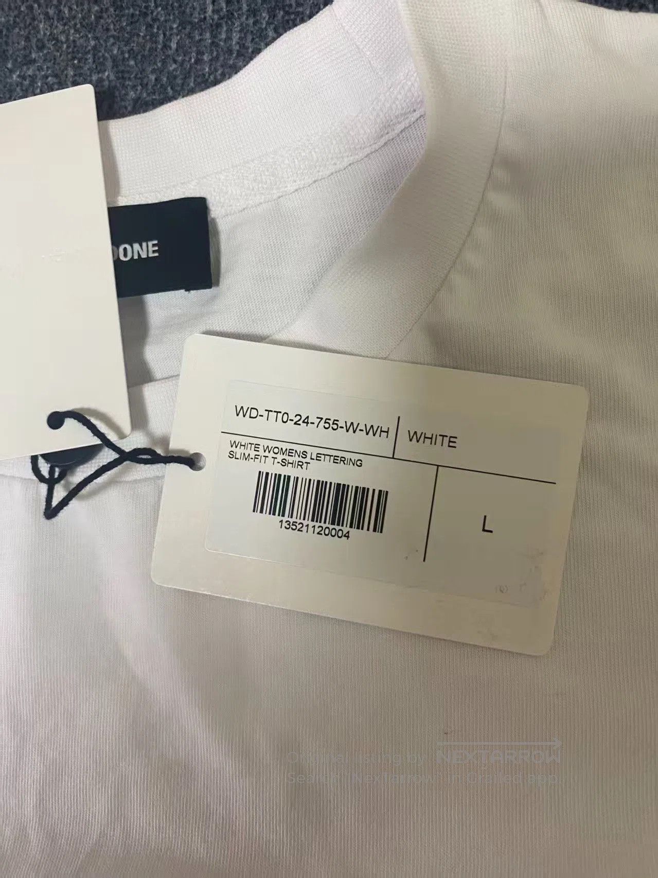 WE11DONE we11done Crewneck Letter Slim T. Size US L / EU 52-54 / 3 - 4 Thumbnail