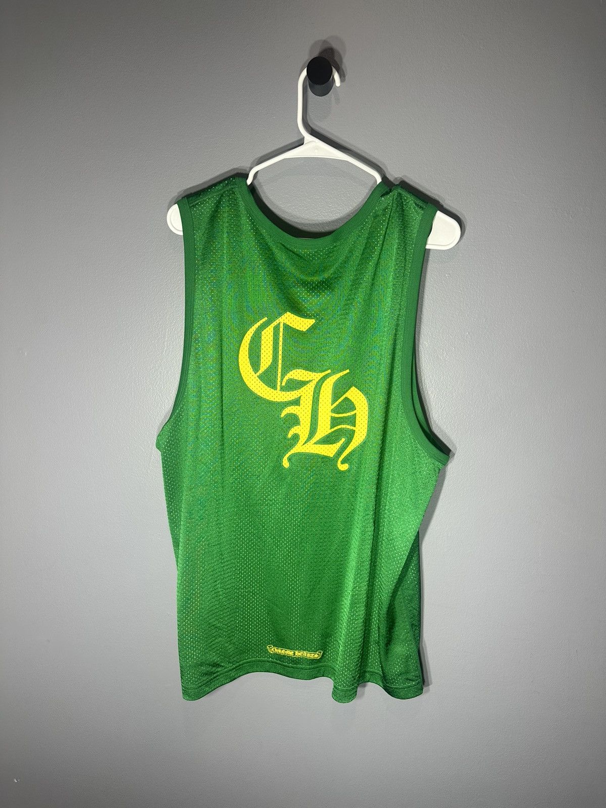 Chrome Hearts Chrome hearts double sided green mesh jersey Size US M / EU 48-50 / 2 - 2 Thumbnail