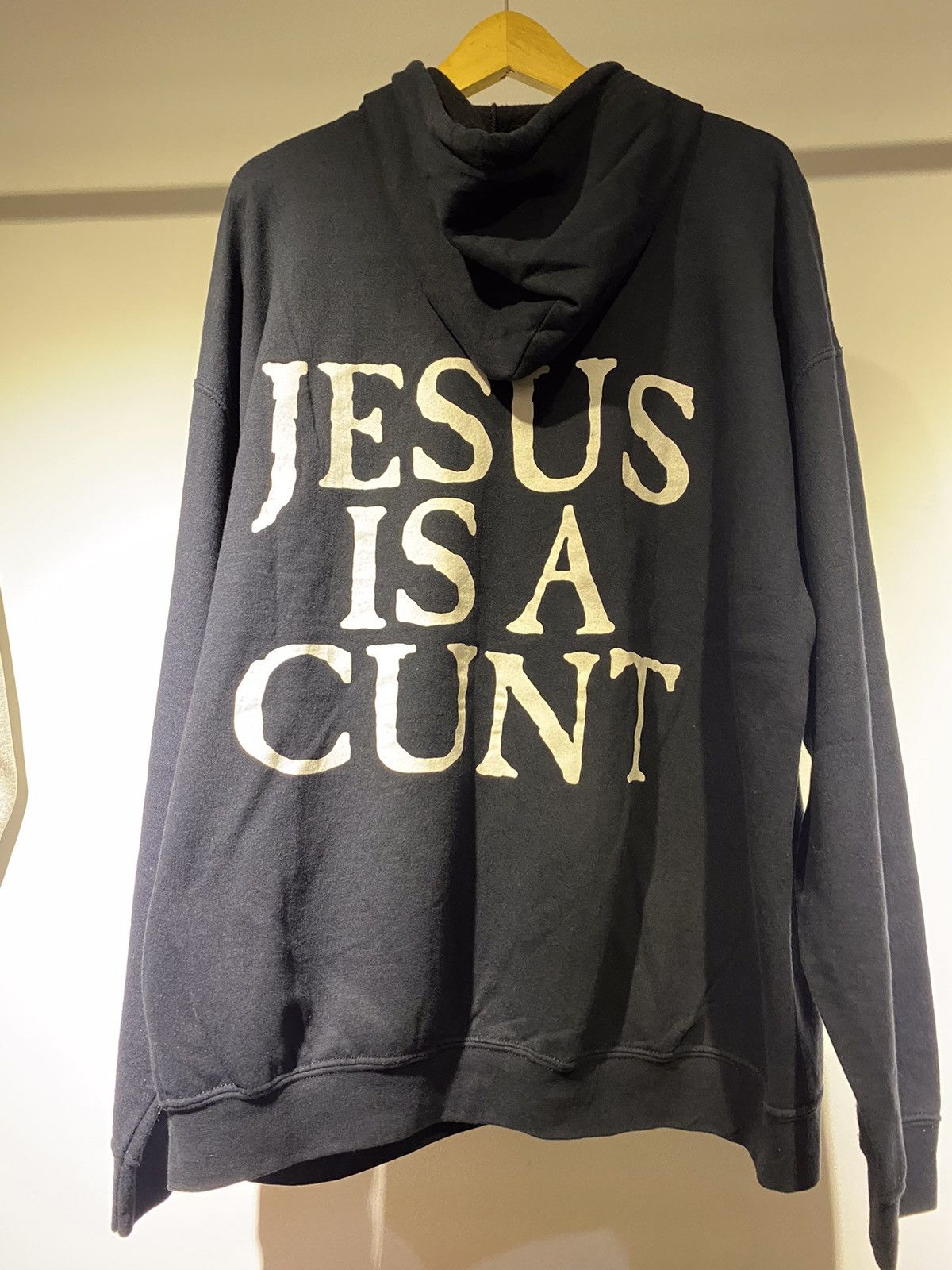 Band Tees × Vintage Y2K Cradle of Filth Jesus Is A Cunt Hoodie 