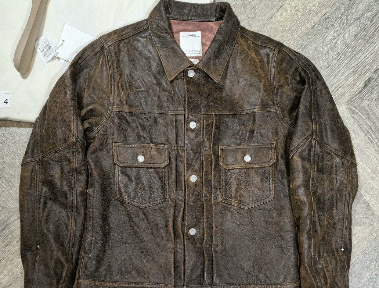 image of Visvim 20Aw 101 Jkt It Dk. Brown Makes Old Suede 101 Jacket, Men's (Size XL)