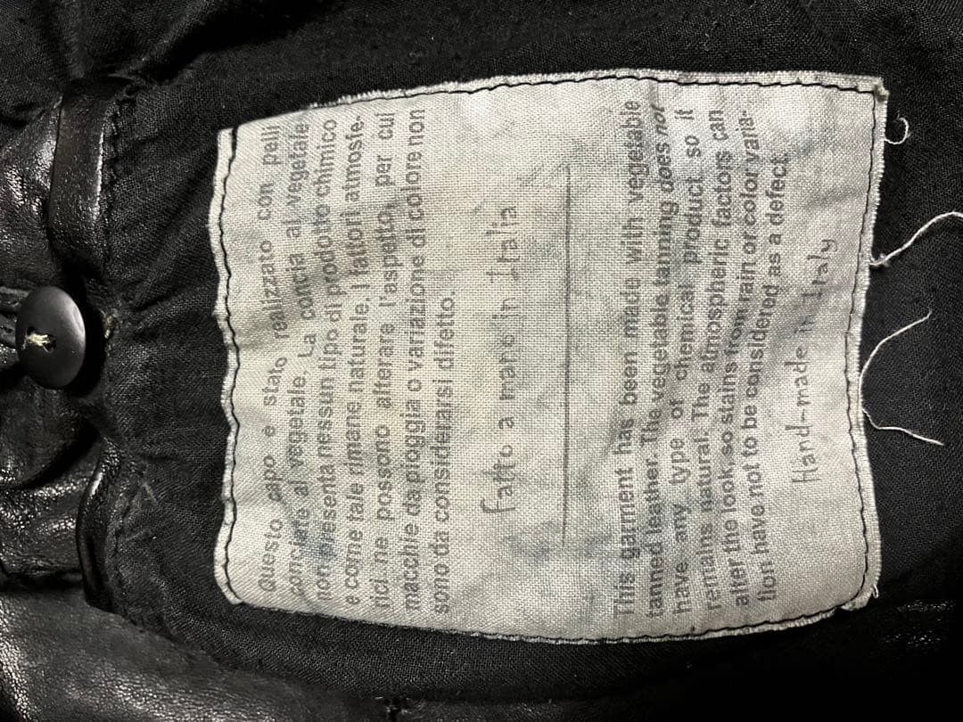 Giorgio Brato Rider Leather Jacket