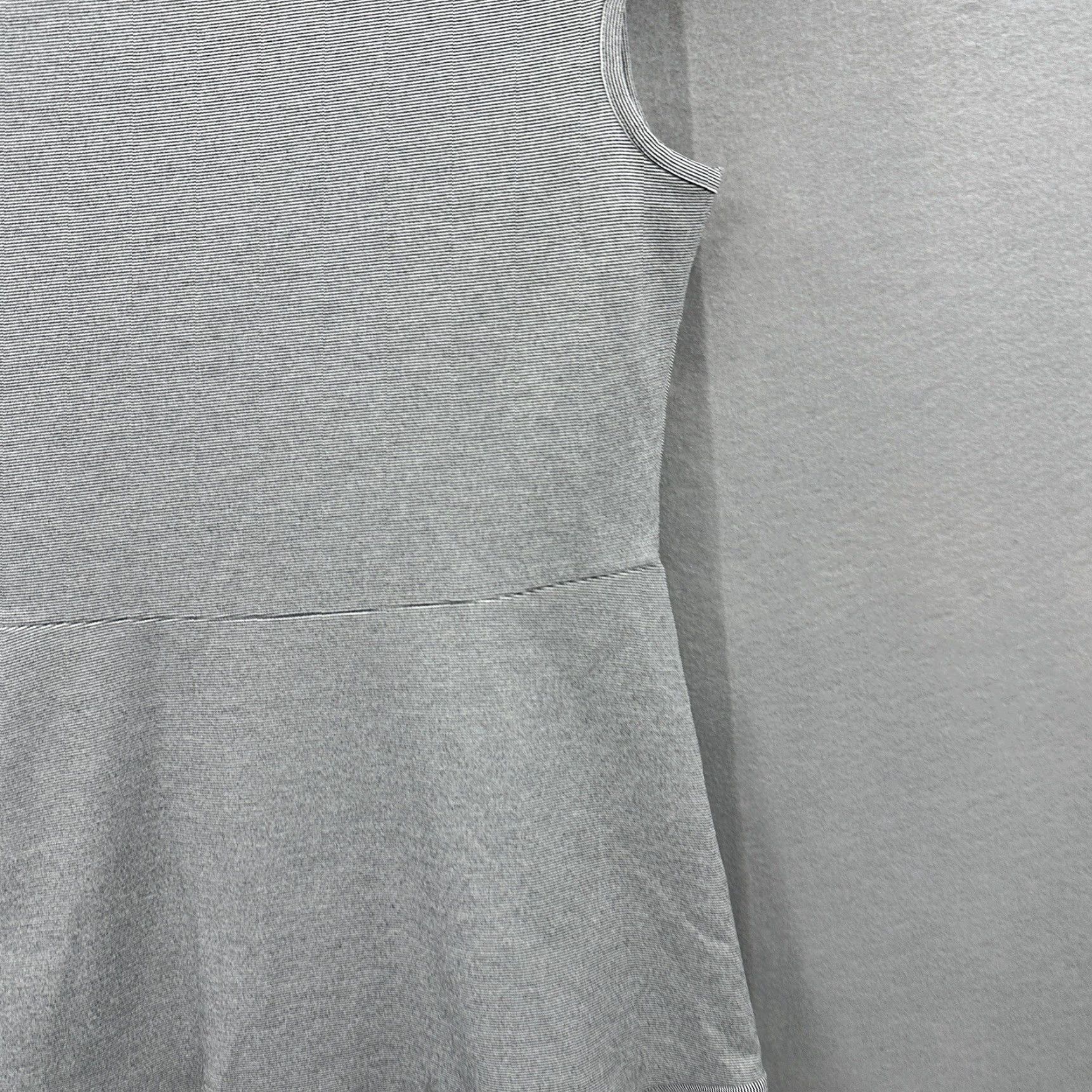 Theory Theory Dress Womens 2 Ponte Essential Flare Fit Flounce Mini Quiet Luxury Preppy Size XS / US 0-2 / IT 36-38 - 5 Thumbnail