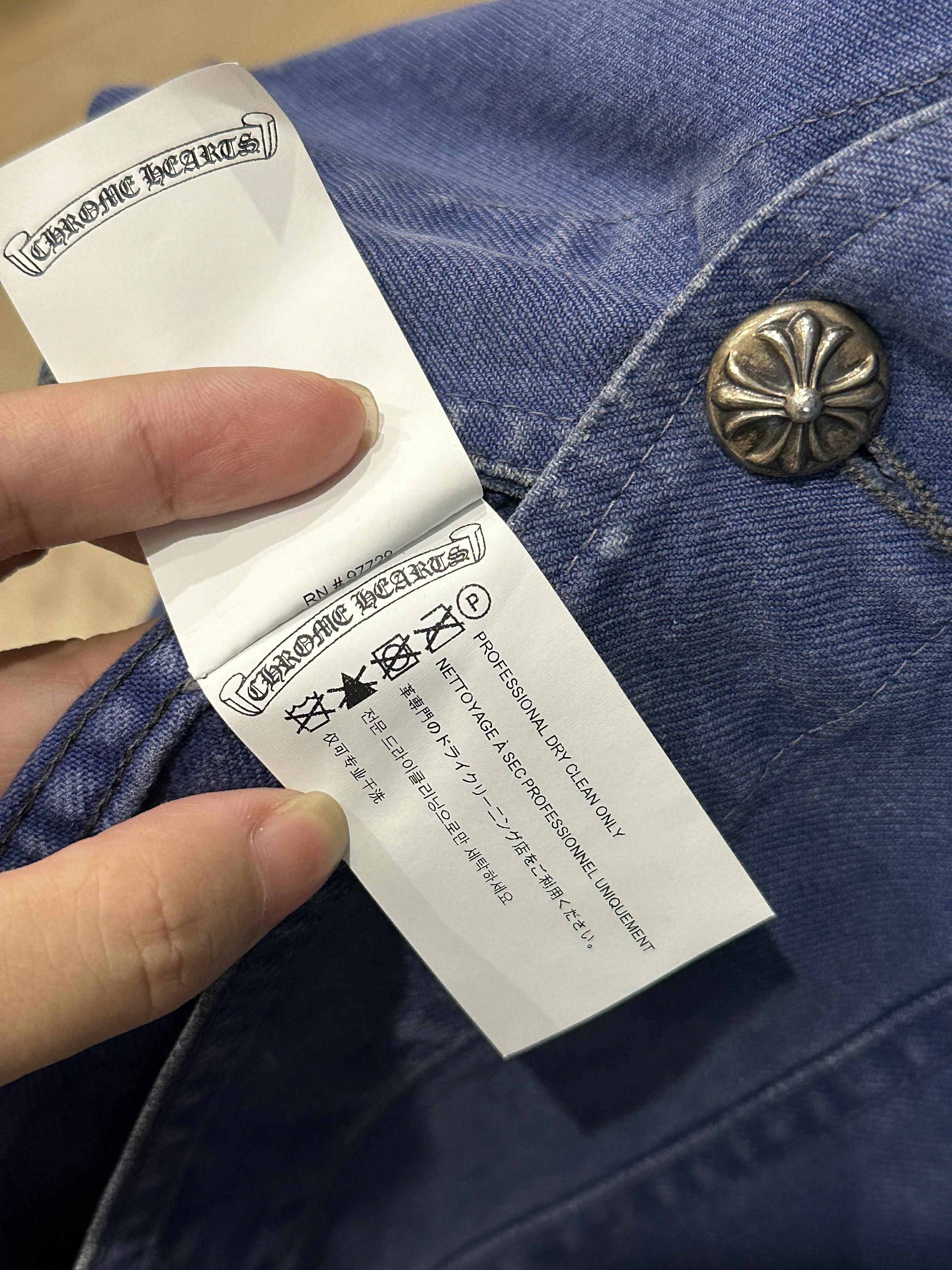 Chrome Hearts Chrome Hearts Star Patch French Work Jacket Size US M / EU 48-50 / 2 - 7 Thumbnail