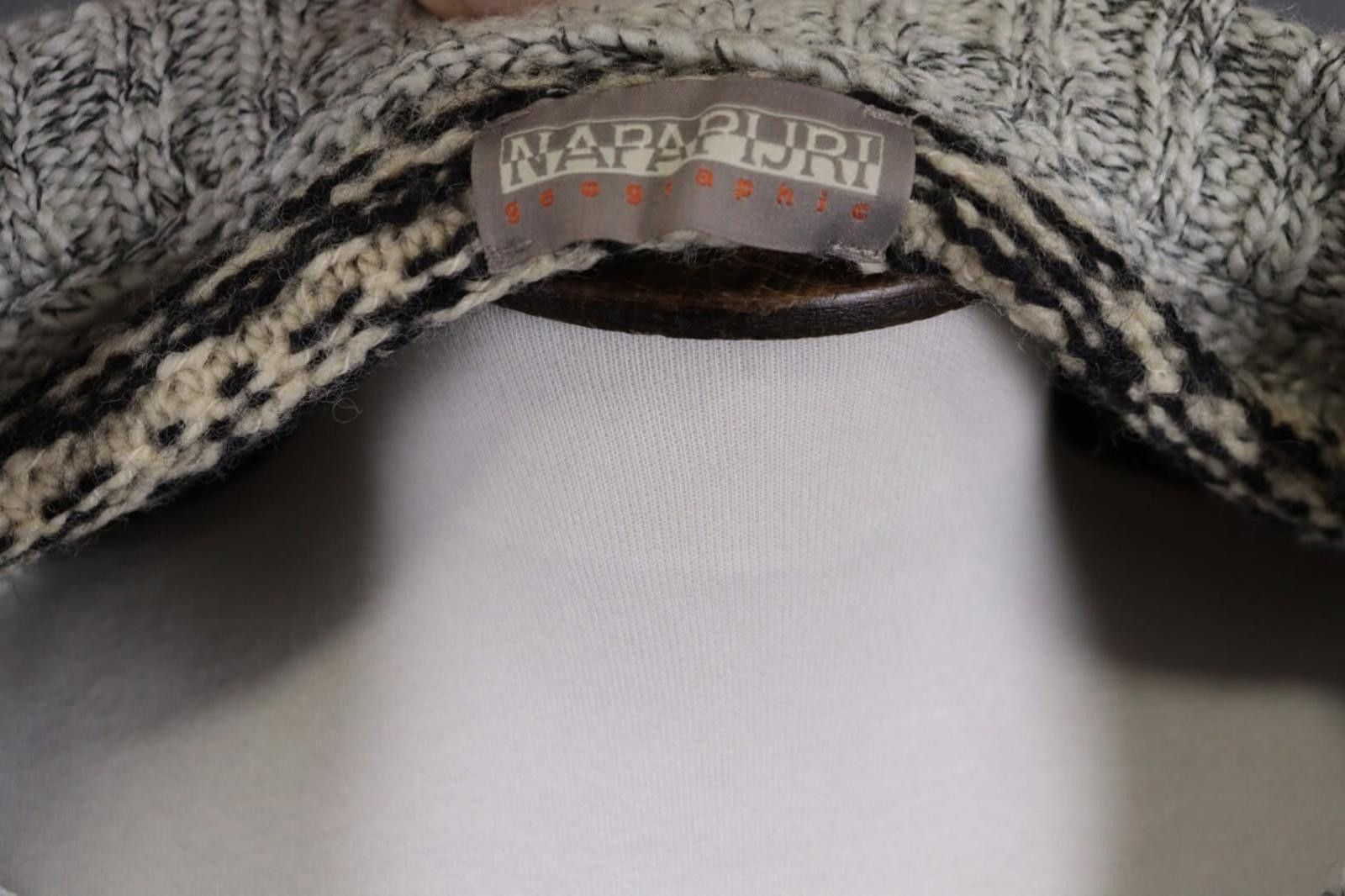 Napapijri Napapijri Gray Fair Isle Wool Knit Jumper Sweater Size M Size M / US 6-8 / IT 42-44 - 12 Thumbnail