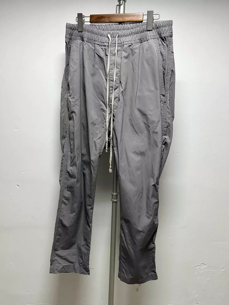 Rick Owens Rick Owens Drawstring Long Pants in Gray Blue Size US 32 / EU 48 - 1 Thumbnail