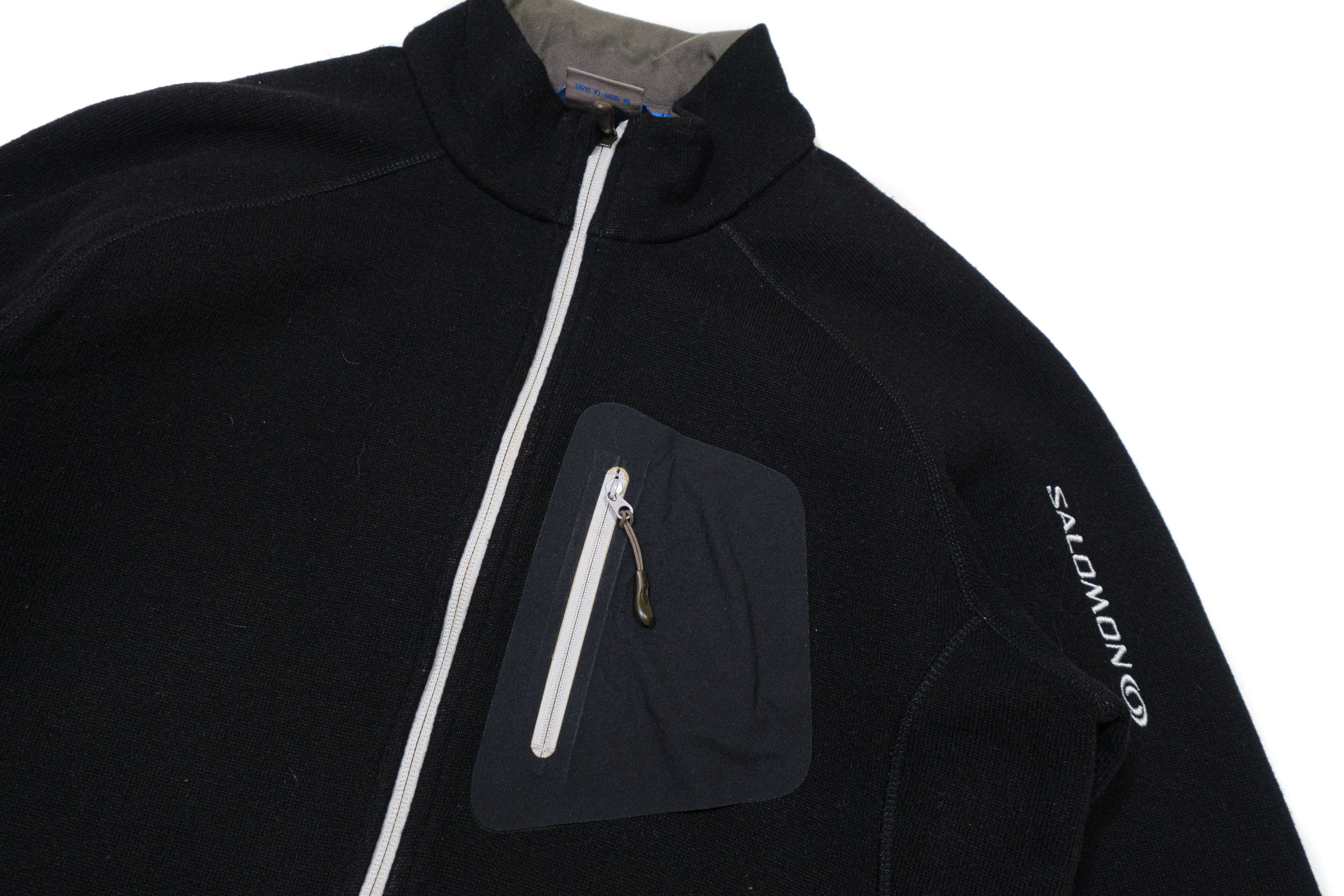 Salomon 2008 Logo Wool Light Jacket Size US XL / EU 56 / 4 - 3 Thumbnail