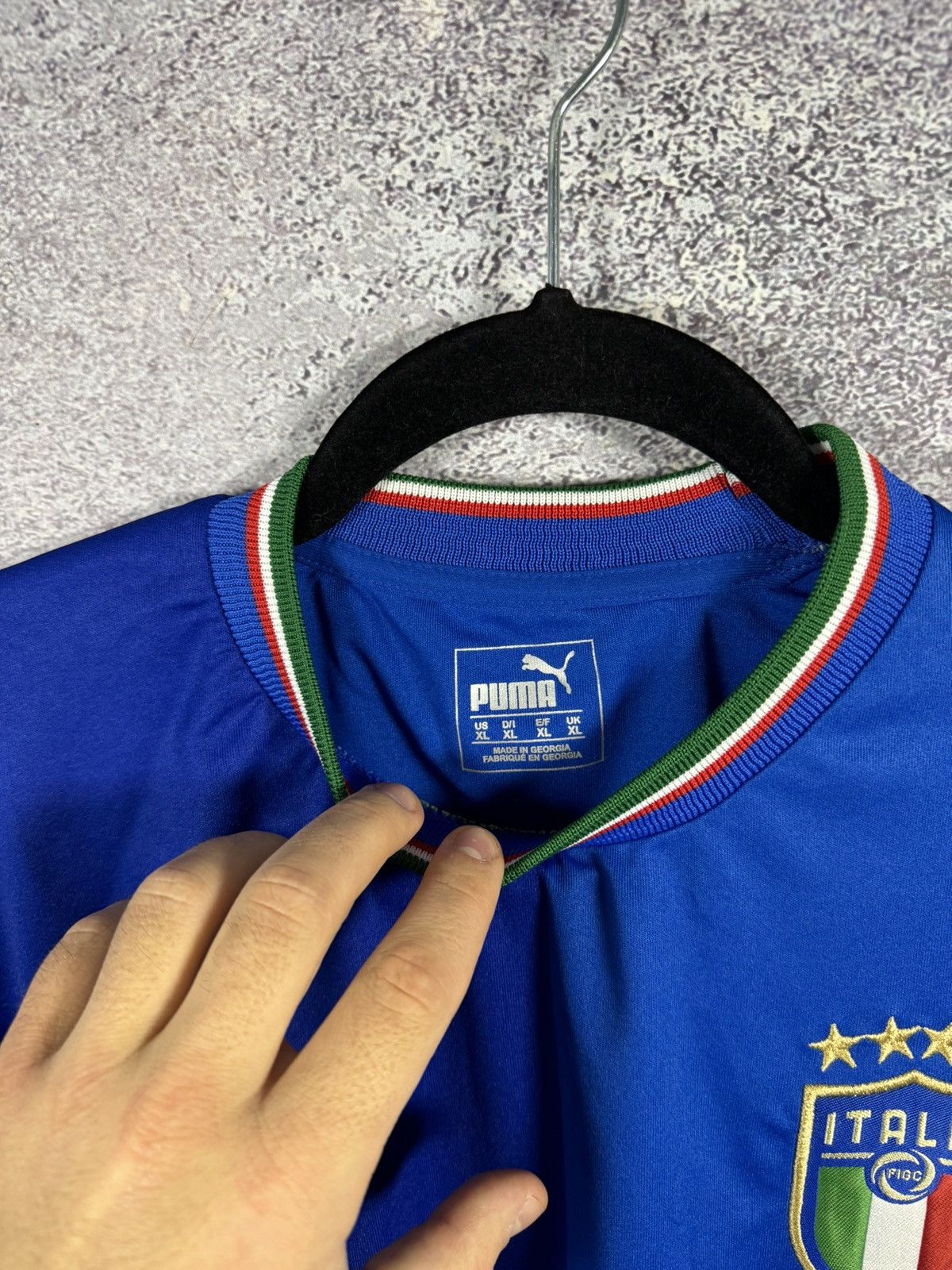 Puma Italy National Team 2022 Puma Soccer Jersey Blokcore Size US XL / EU 56 / 4 - 8 Thumbnail