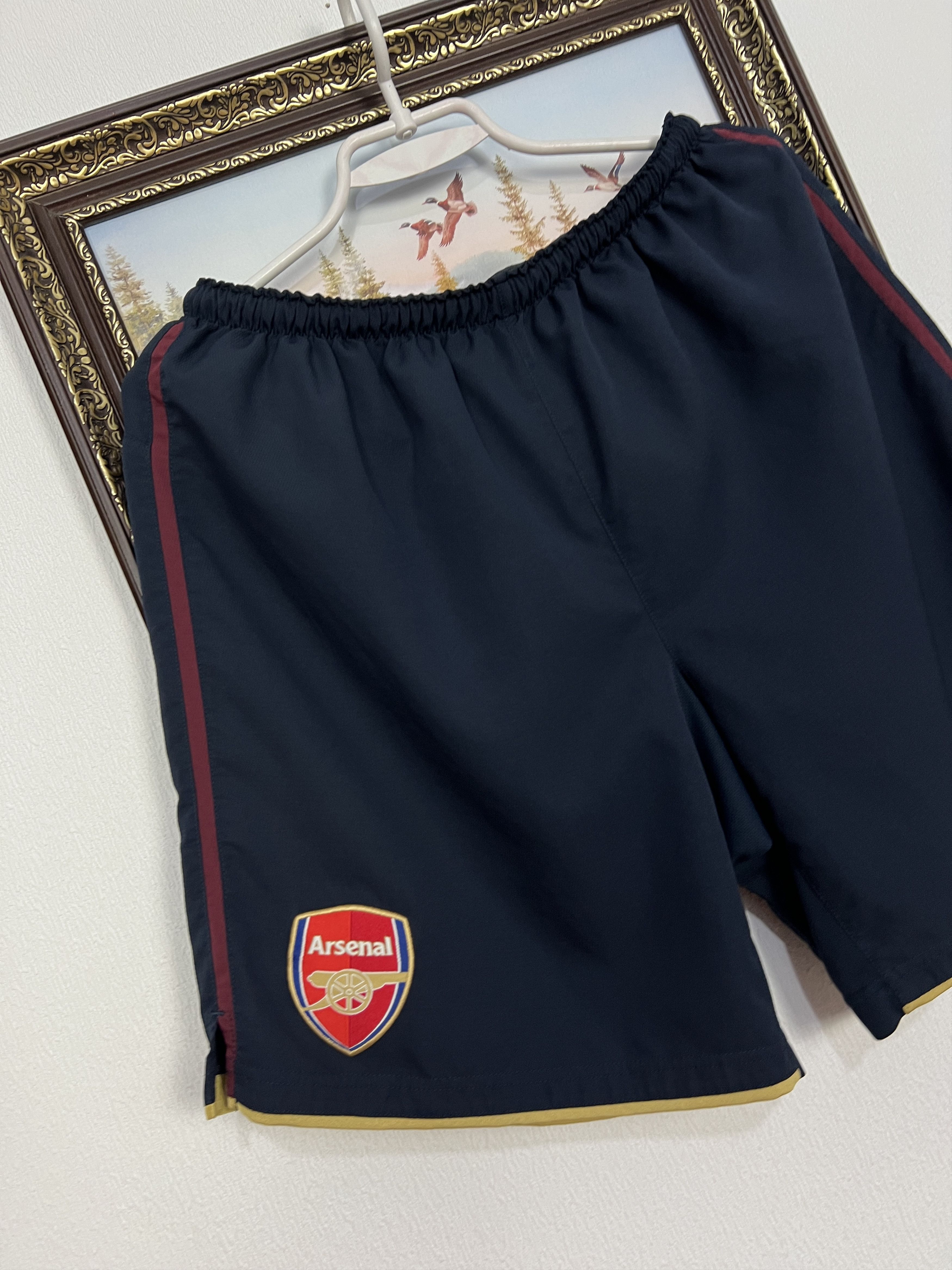 Nike Vintage Arsenal Football Shorts Soccer Gunners Athletic Rare Size US 32 / EU 48 - 3 Thumbnail