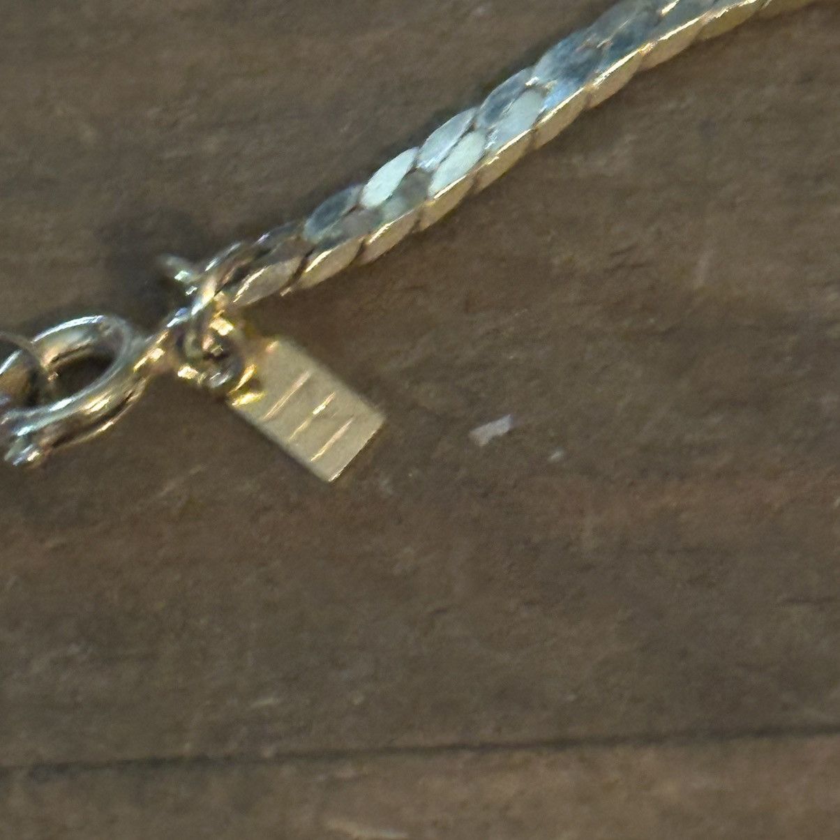 Vintage Vintage gold tone cobra chain bracelet Size ONE SIZE - 4 Thumbnail