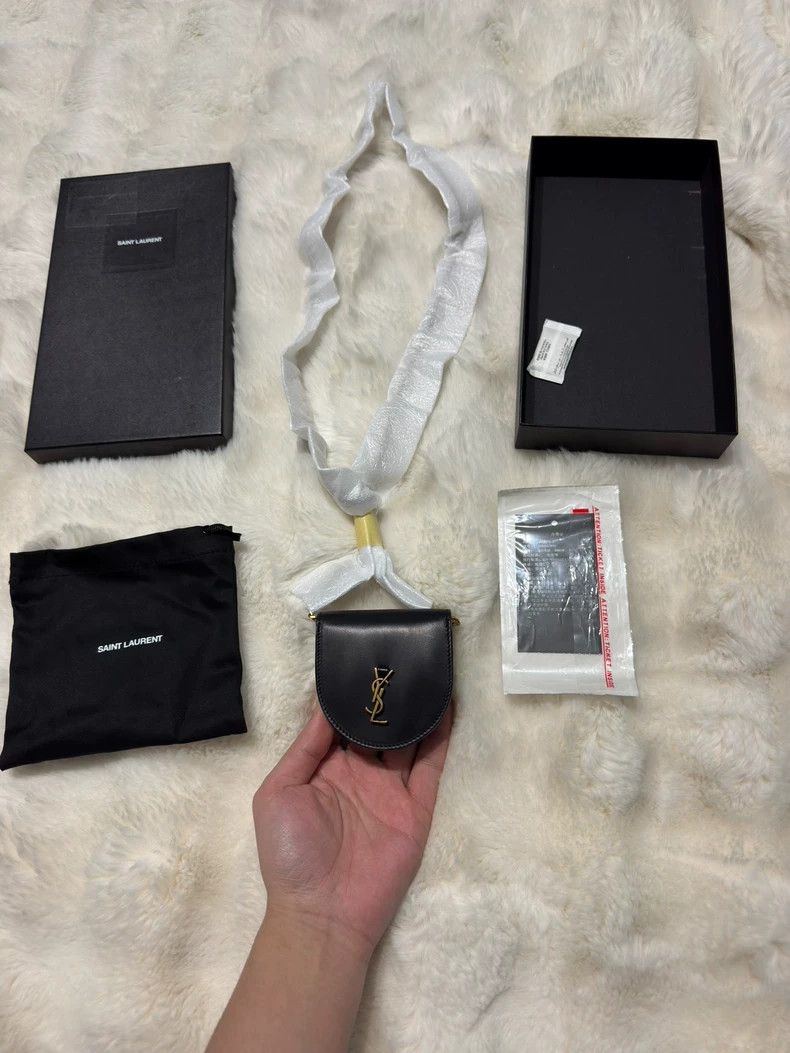 Saint Laurent Paris Saint Laurent Mini Chain Bag with Tag-dmc Size ONE SIZE - 1 Thumbnail