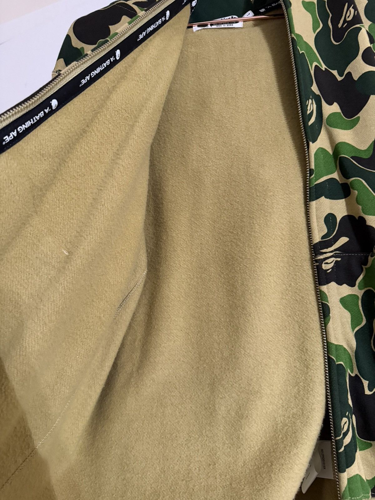 Bape Bape double hoodie zip up Size US L / EU 52-54 / 3 - 7 Thumbnail
