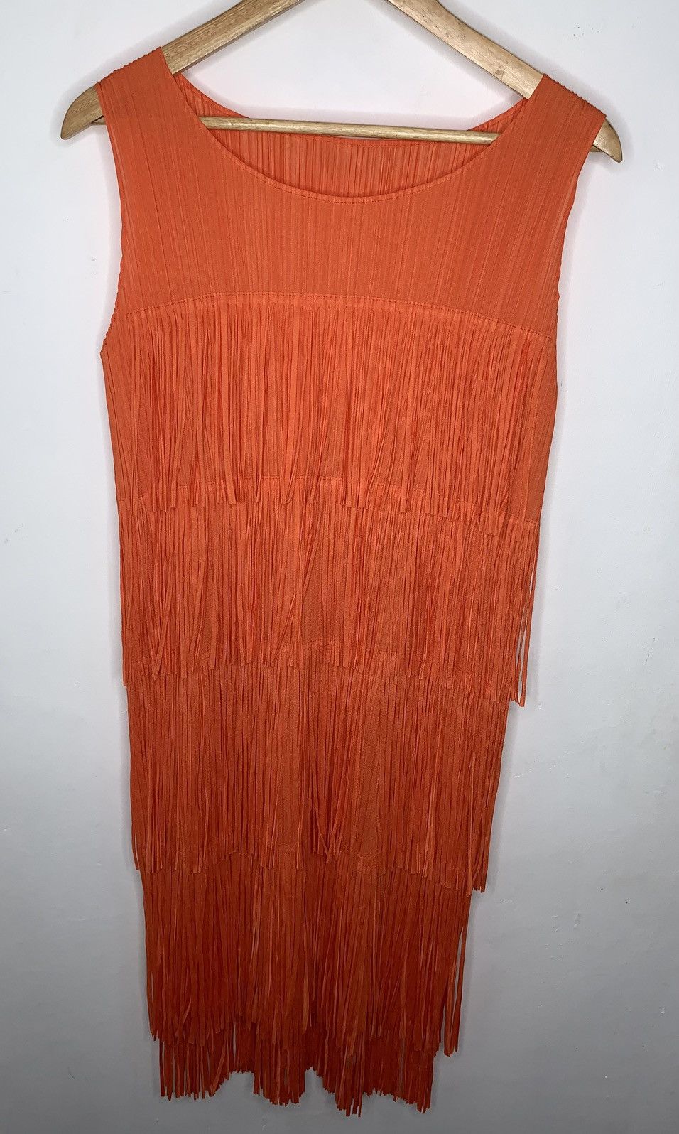 Pleats Please Issey Miyake Pleats Please By Issey Miyake Ruffled Dress Size XS / US 0-2 / IT 36-38 - 4 Thumbnail