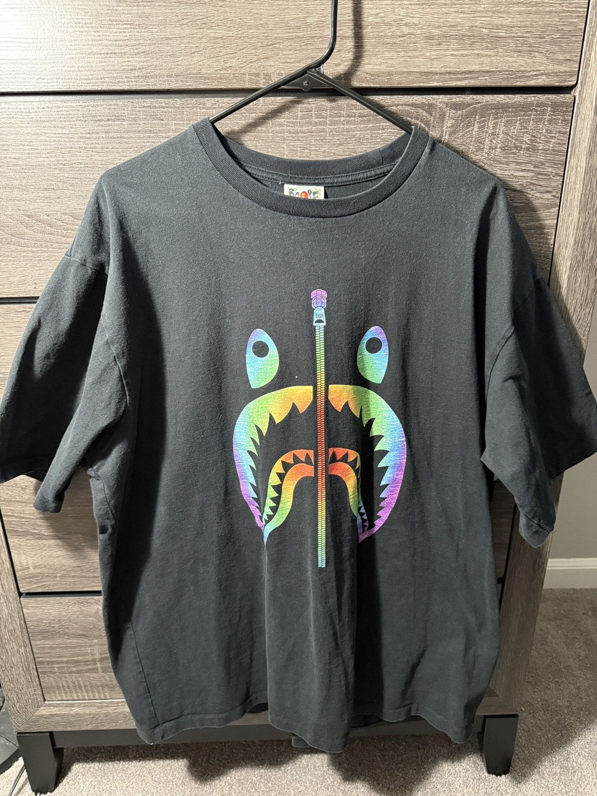 Bape RAINBOW SHARK TEE Size US XXL / EU 58 / 5 - 1 Thumbnail