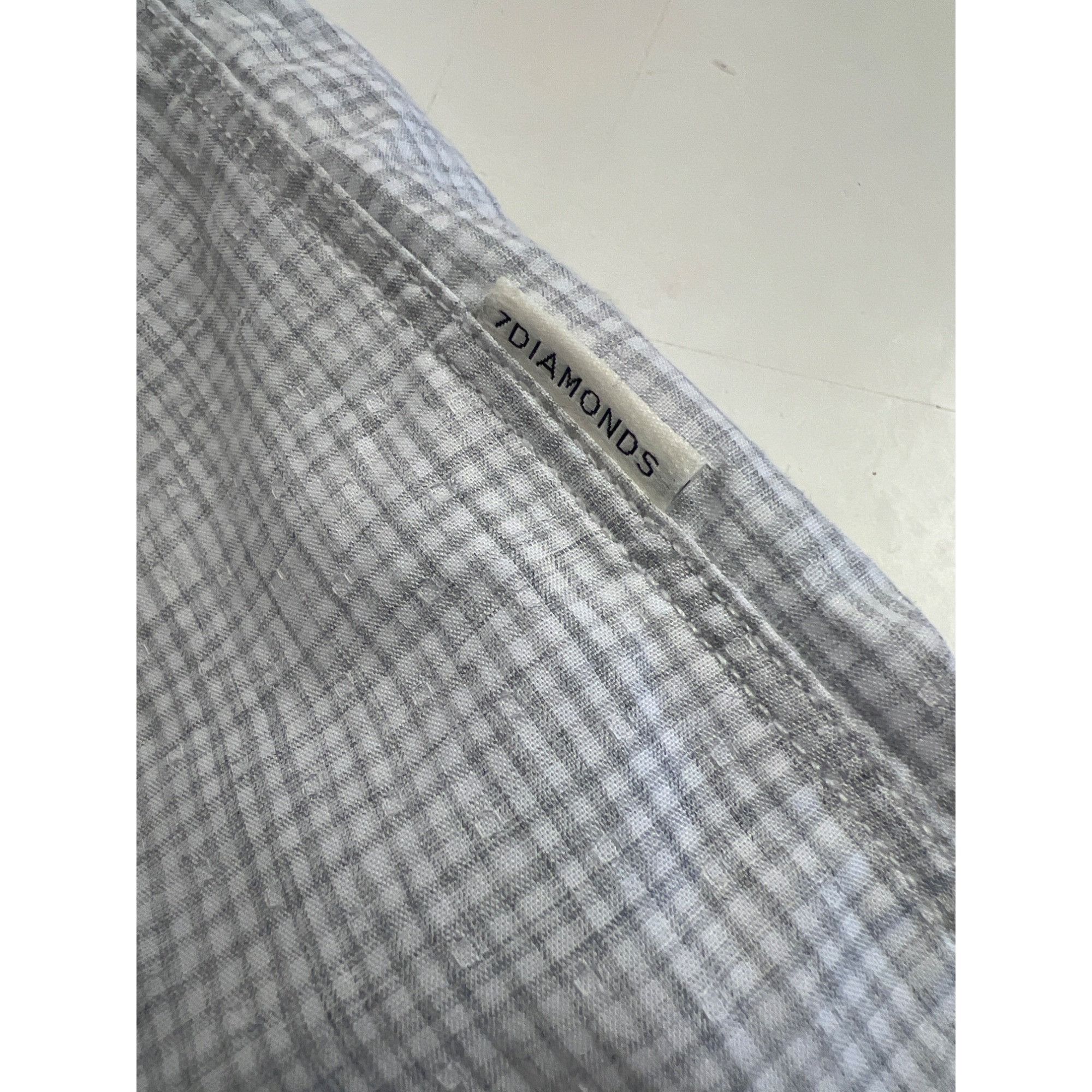 7Diamonds 7Diamonds Mens The Format Long-Sleeve Button-Up Shirt XL Gra Size US XL / EU 56 / 4 - 9 Thumbnail