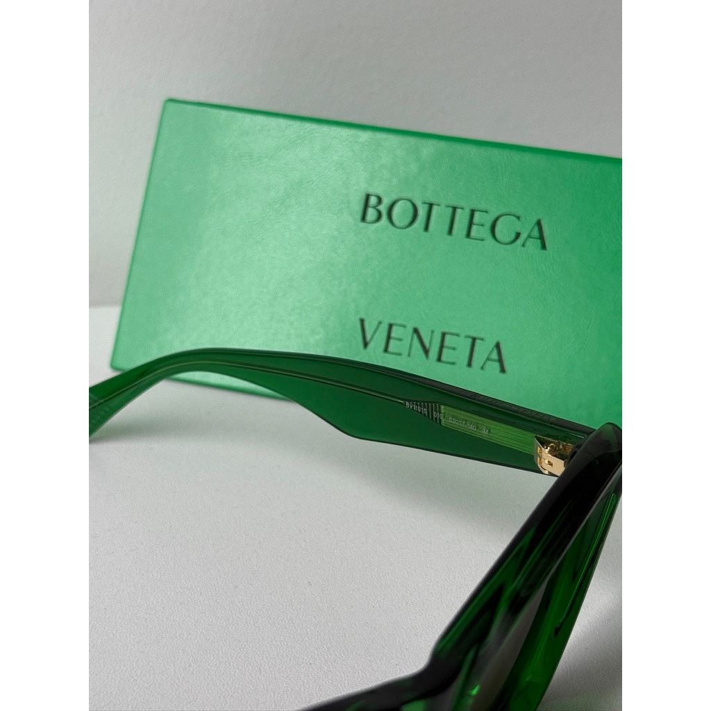 Bottega Veneta NEW Bottega Veneta BV1101S Cat Eye Sunglasses in Green Size ONE SIZE - 8 Thumbnail