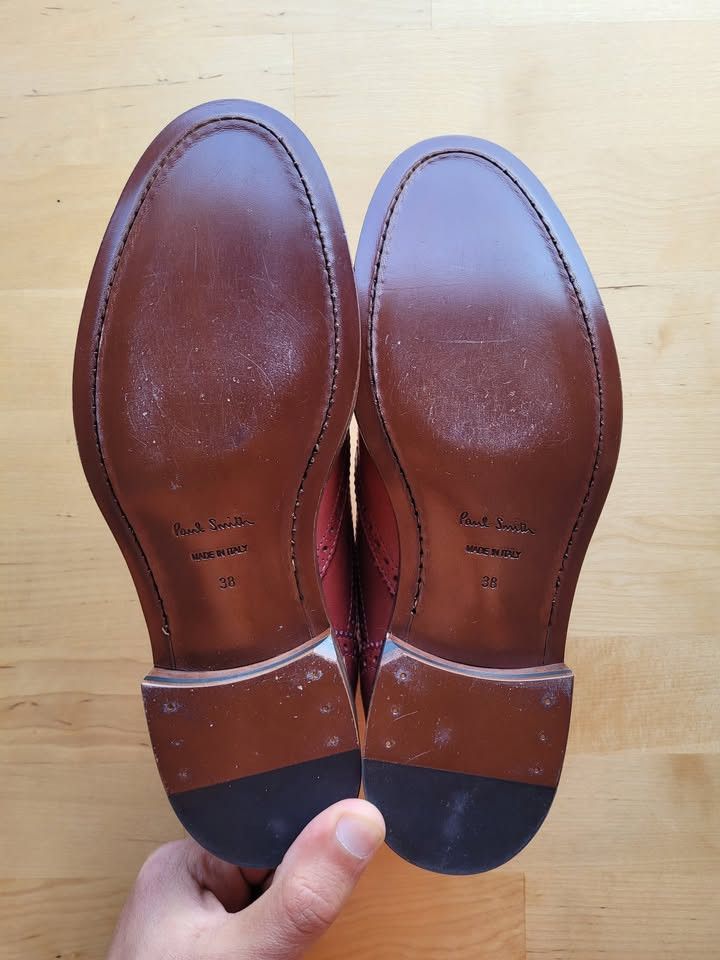 Paul Smith Wingtip Dress Shoes Size US 5.5 / EU 38 - 5 Thumbnail