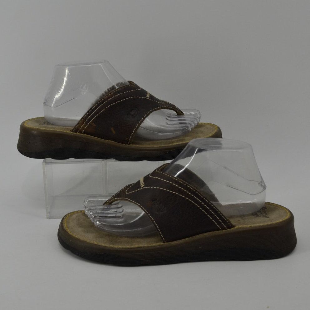 Dr. Martens Dr Martens Thong Sandals Leather Men's Flip Flop 5A54 Size 7 Size US 7 / EU 40 - 8 Thumbnail