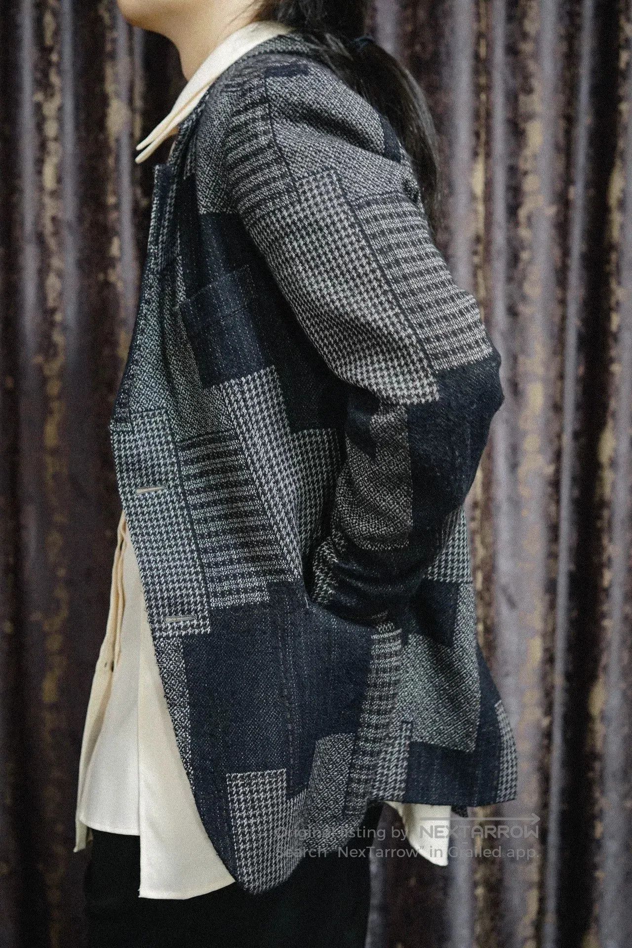 Yohji Yamamoto yohji yamamoto patchwork wool blazer. Size US S / EU 44-46 / 1 - 5 Thumbnail