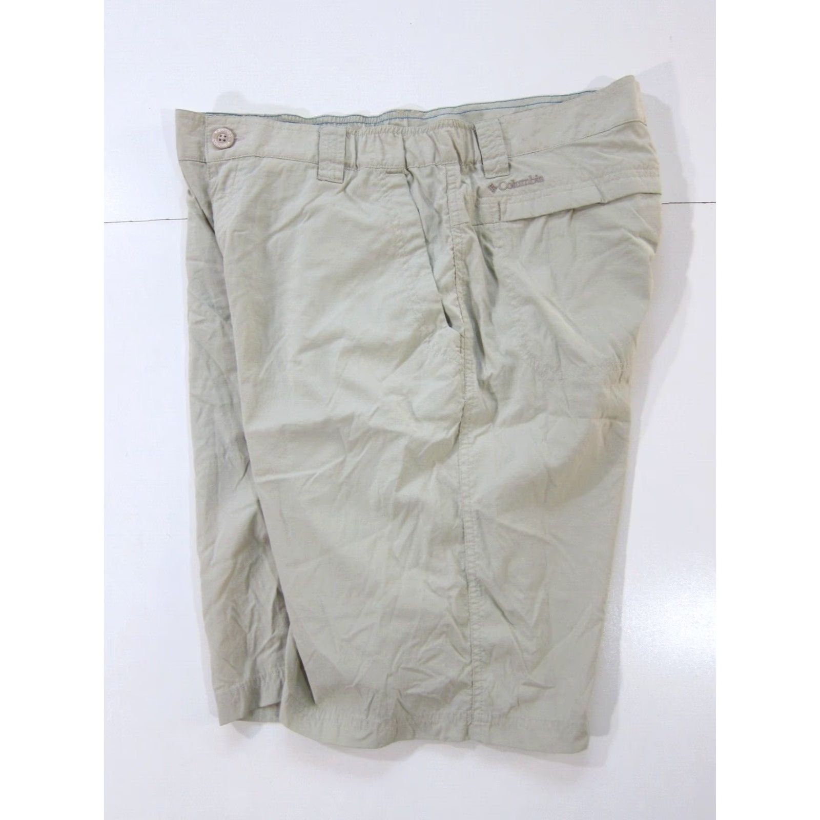 Vintage Columbia Cargo Shorts Hike Travel Bermuda Pocket 5 Pockets M Beige Men Size US 34 / EU 50 - 7 Thumbnail
