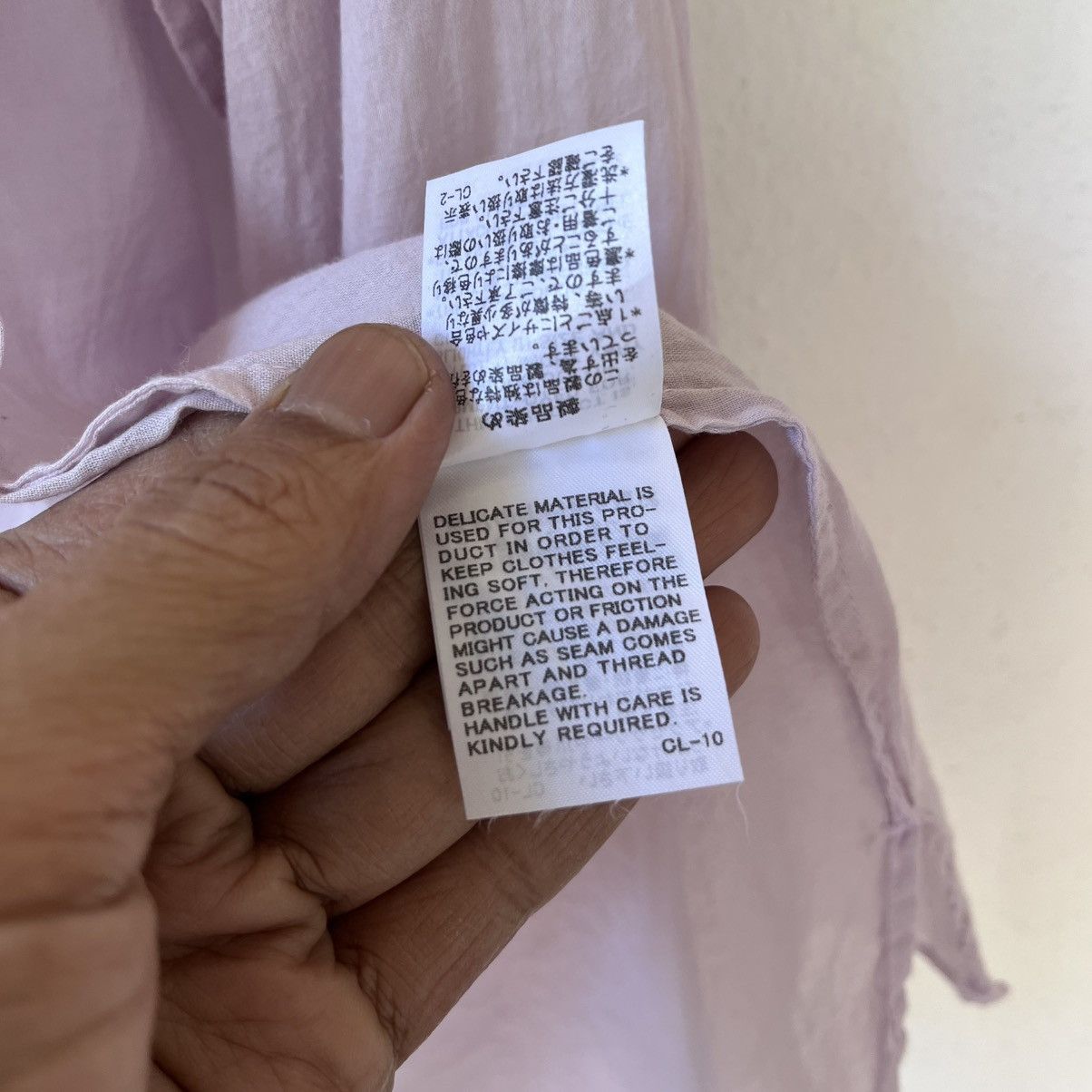 Issey Miyake PLANTATION By Issey Miyaki Sheer Cotton Smock blouse Size M / US 6-8 / IT 42-44 - 17 Thumbnail