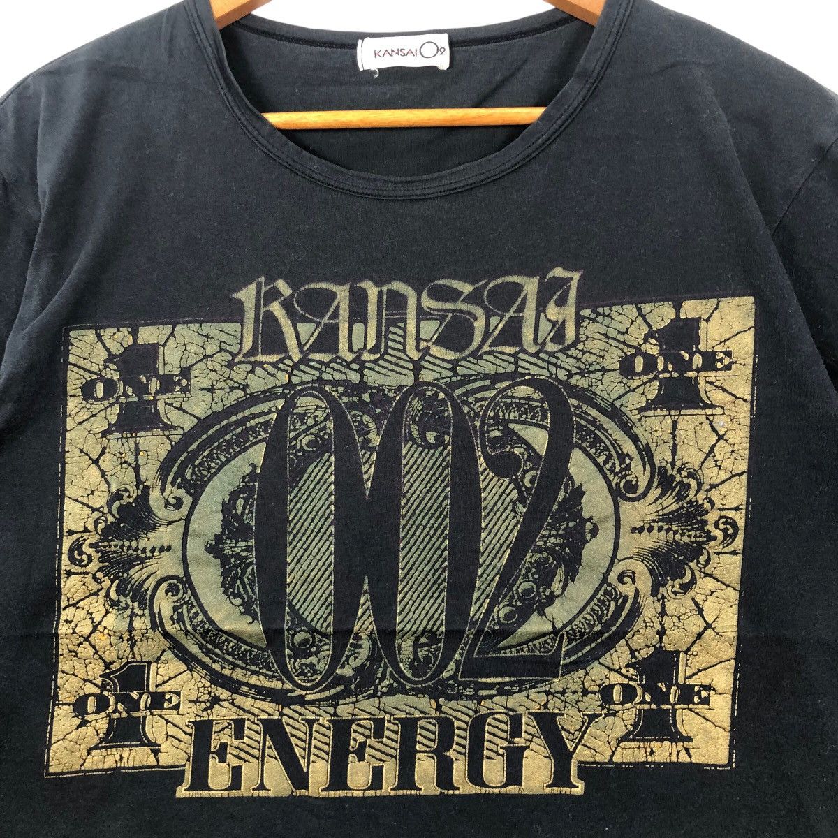 Kansai Yamamoto Vintage Kansai Energy By KANSAI YAMAMOTO 02 T-Shirt Size US L / EU 52-54 / 3 - 3 Thumbnail