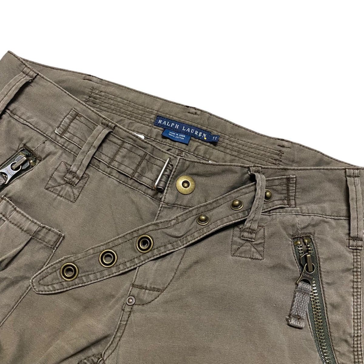 Polo Ralph Lauren Vintage Polo Ralph Lauren Cargo Pants Belted Size 30" / US 8 / IT 44 - 16 Thumbnail