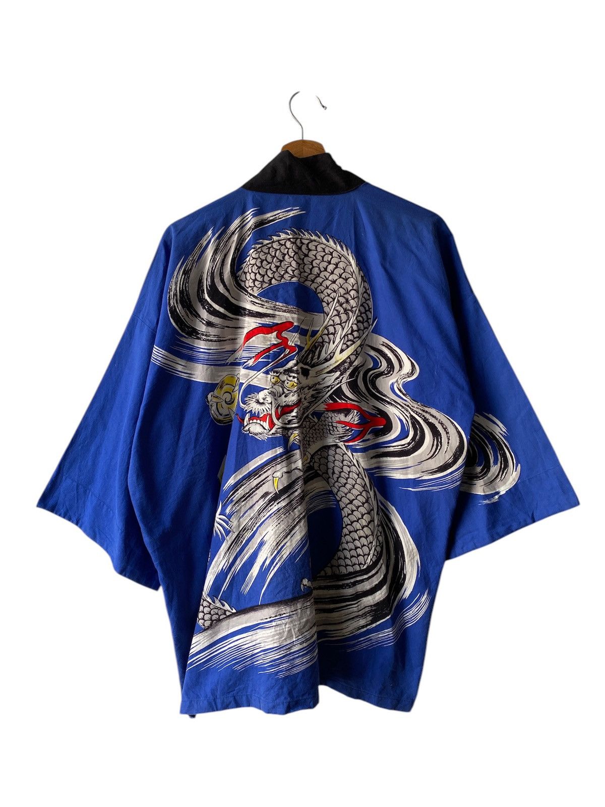 Japanese Brand Vintage Kimono Japan Dragon Design Size US L / EU 52-54 / 3 - 1 Thumbnail