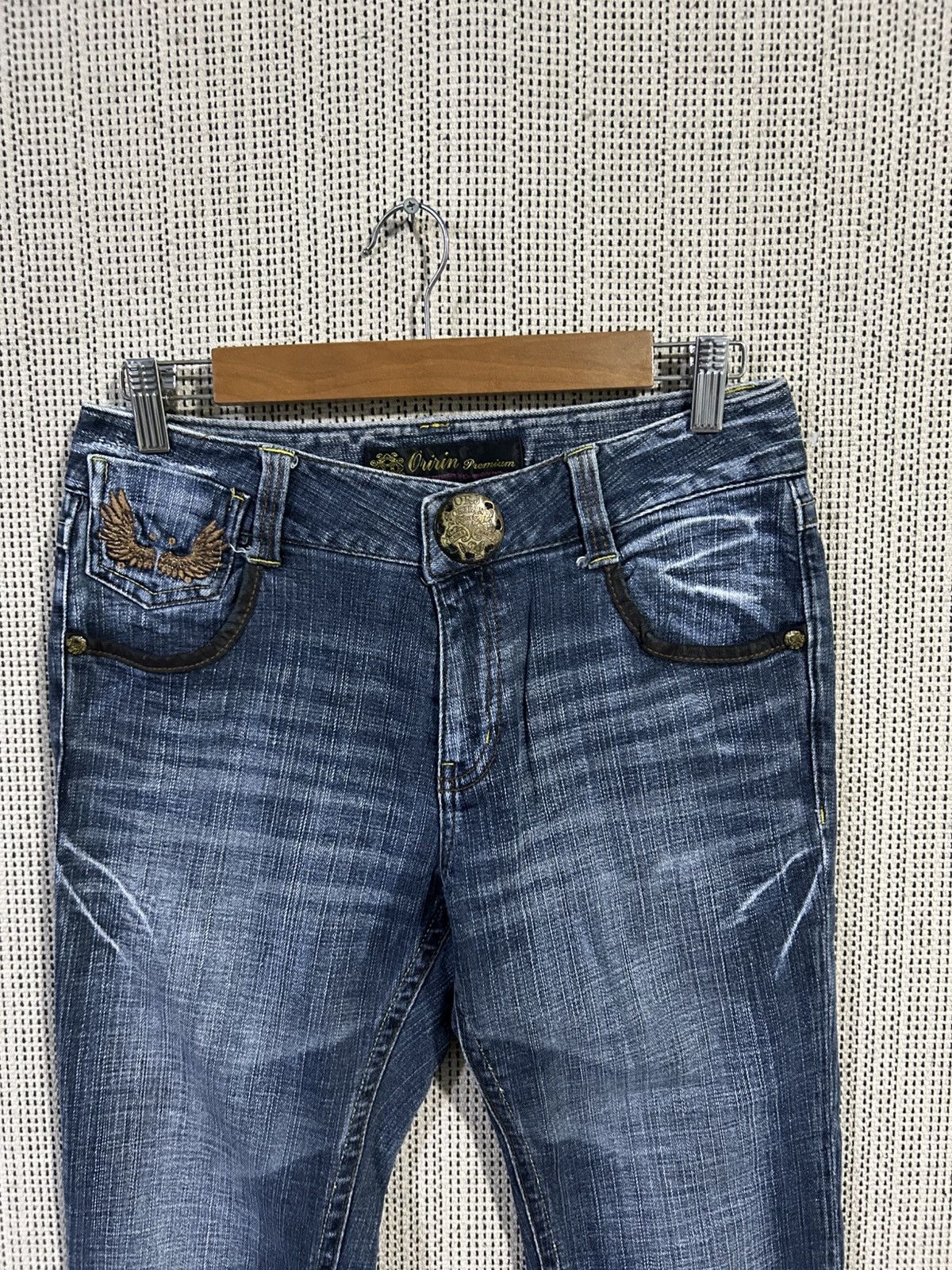 Japanese Brand Japanase brand oririn jean flared denim Size US 30 / EU 46 - 9 Thumbnail