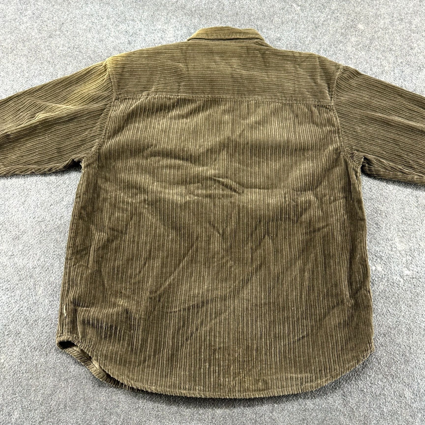 Route 66 VINTAGE Route 66 Shirt Mens M Green Corduroy Button Up Long Sleeve Cotton 90s Size US M / EU 48-50 / 2 - 5 Thumbnail