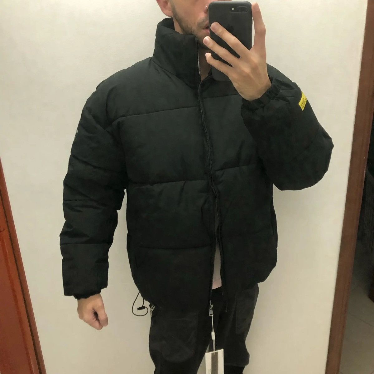 Japanese Brand × Vintage Black japanese brand style puffer jacket Size US M / EU 48-50 / 2 - 3 Thumbnail