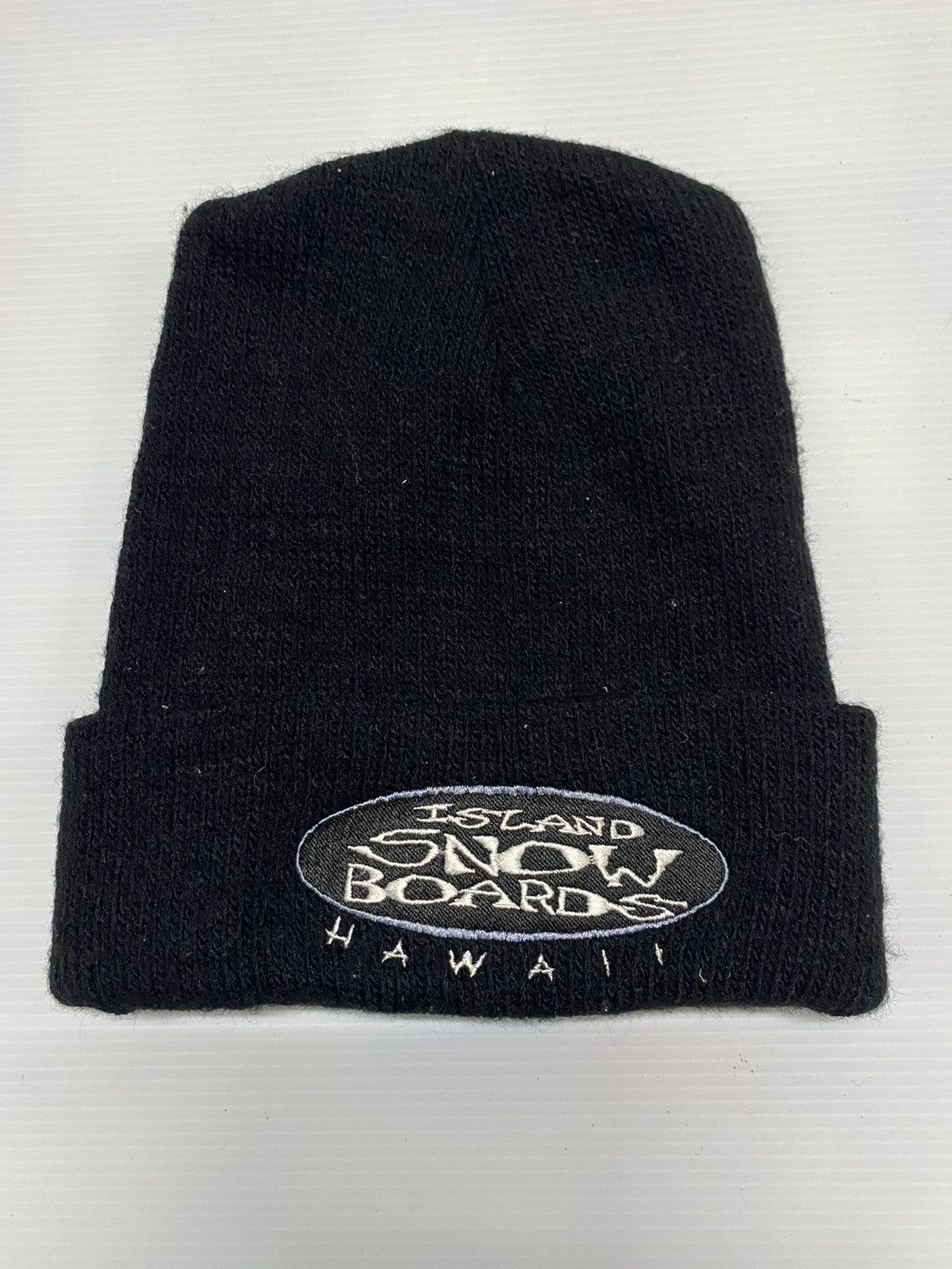 Vintage Island Snowboard Hawaii Small Patches Beanie Hat Size ONE SIZE - 1 Thumbnail