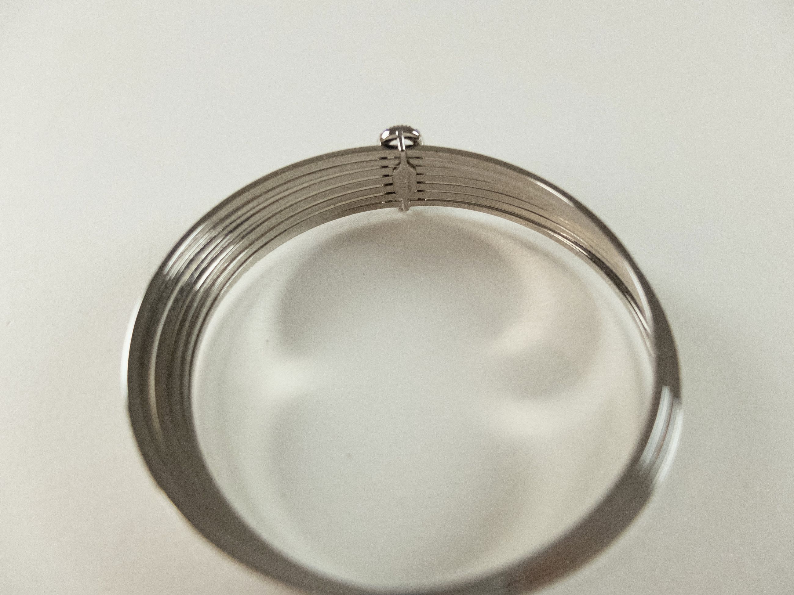 Fendi FENDI O'lock rings metal bracelet with zirconia crystals Size ONE SIZE - 4 Thumbnail