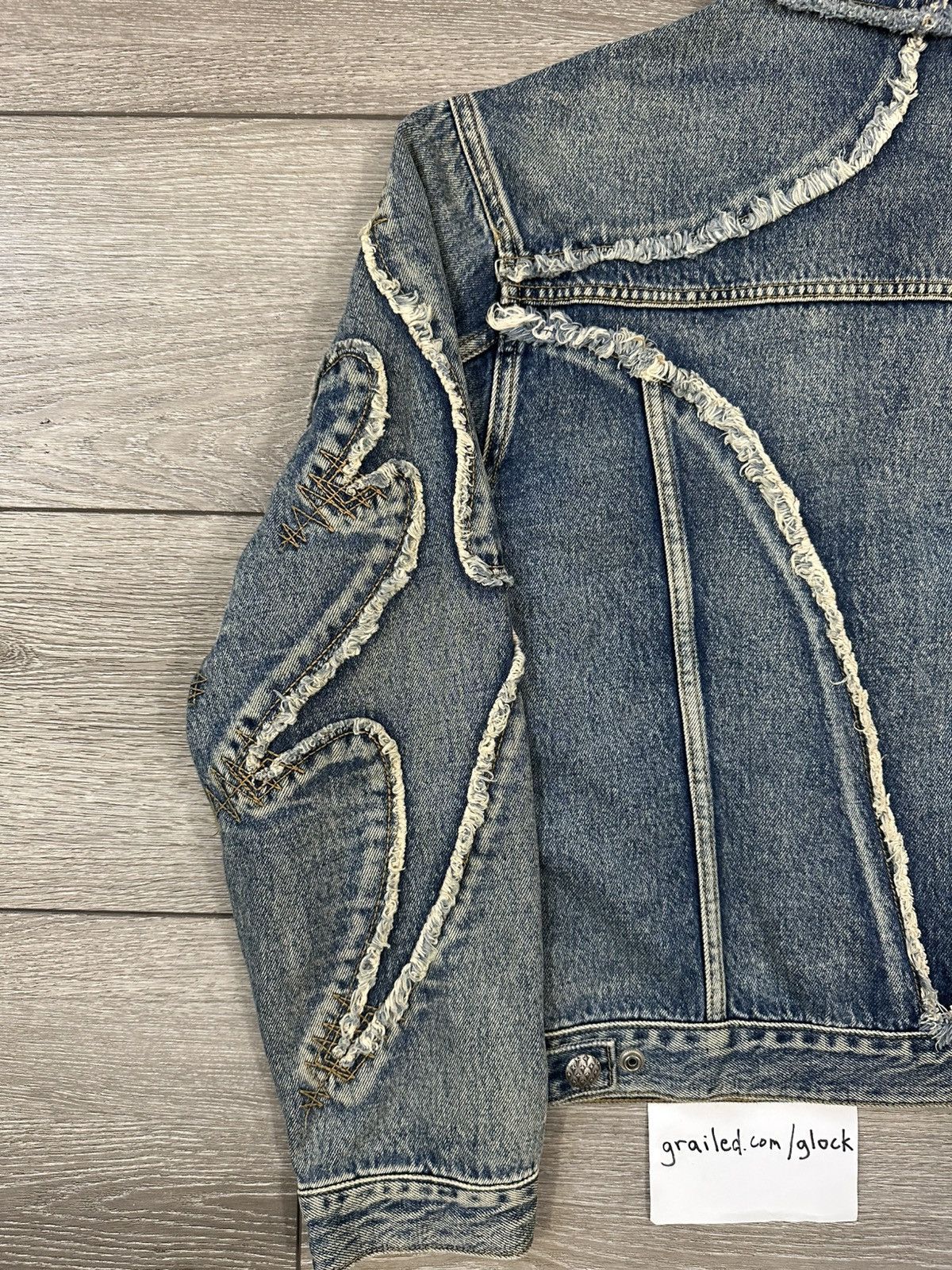 Thug Club Thug Club Tribal Denim Jacket Size Large 3 Size US L / EU 52-54 / 3 - 11 Thumbnail