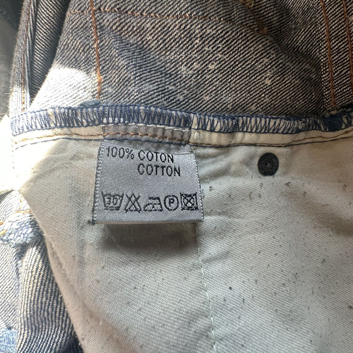 Dior × Hedi Slimane SOLD!!! Dior Homme SS07 Spider Web Denim Size US 29 - 9 Thumbnail