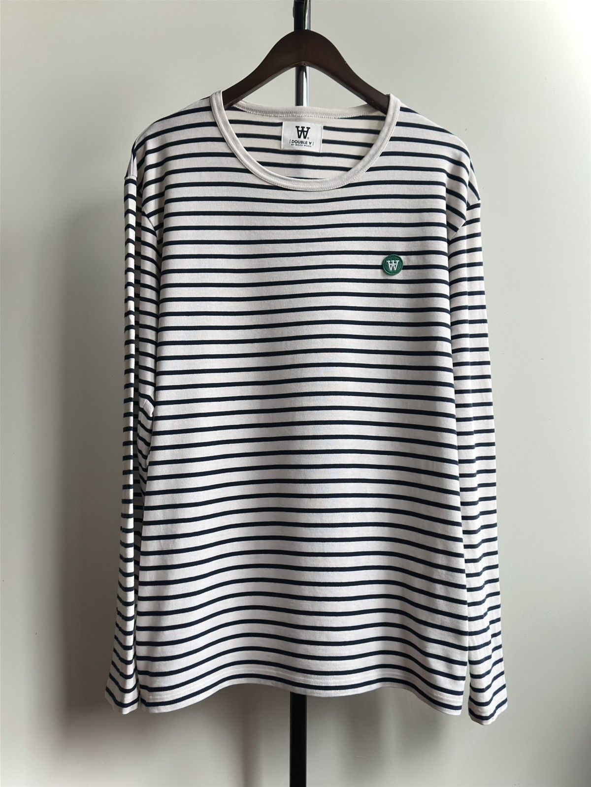 Wood Wood WOOD WOOD STRIPED LONG SLEEVE SHIRT Size US XL / EU 56 / 4 - 1 Thumbnail