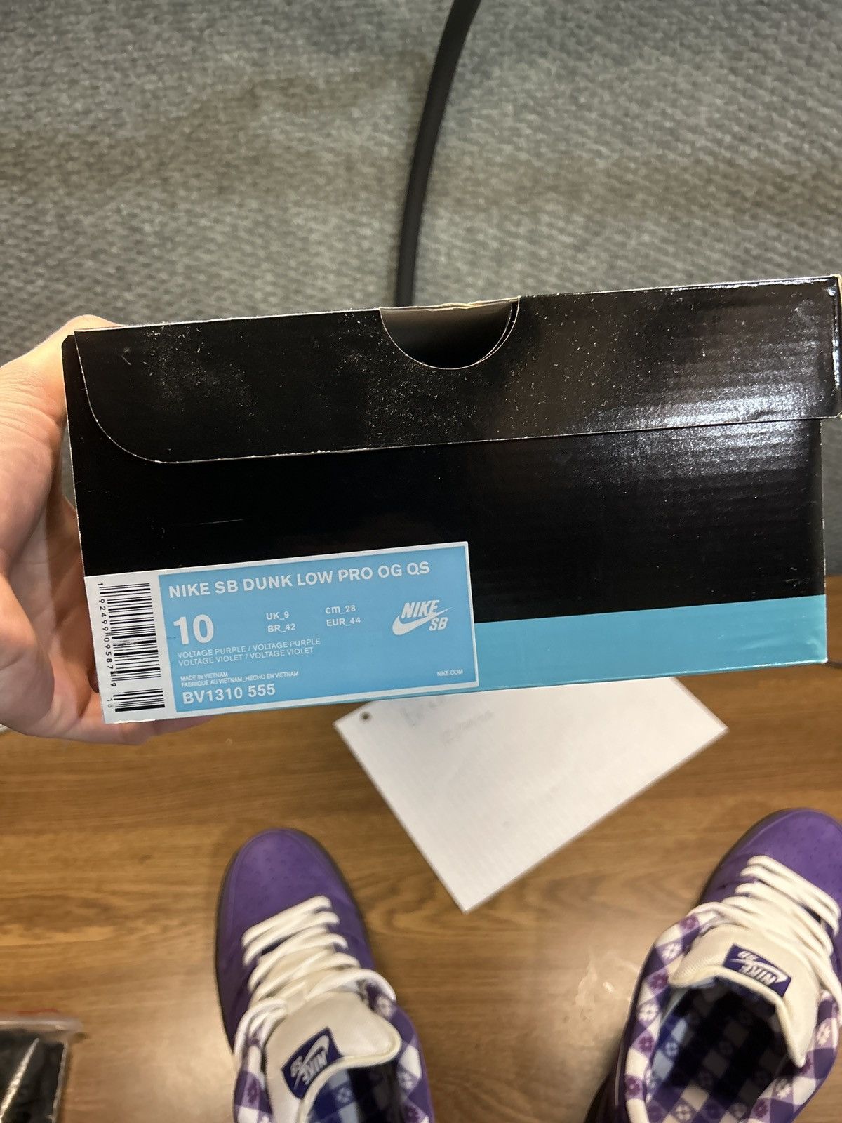 Nike Nike SB Purple Lobster Dunk size 10 Size US 10 / EU 43 - 9 Thumbnail