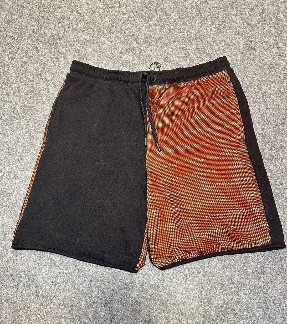 Armani Exchange Armani Exchange men's black cotton blend shorts. Size US 33 - 1 Thumbnail