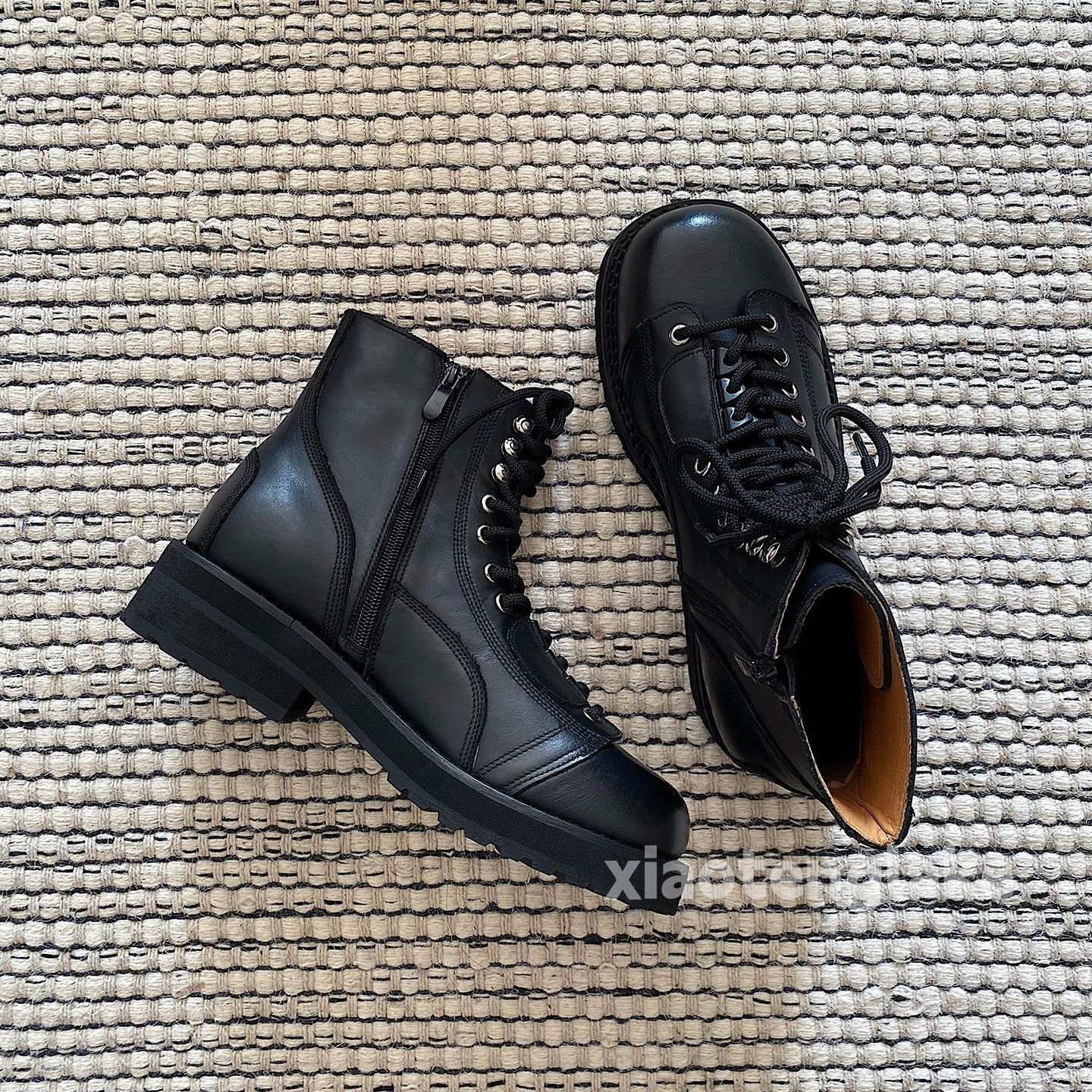 Vintage Unisex zipper punk grunge 2way outdoor military boots Size US 8 / EU 41 - 1 Thumbnail
