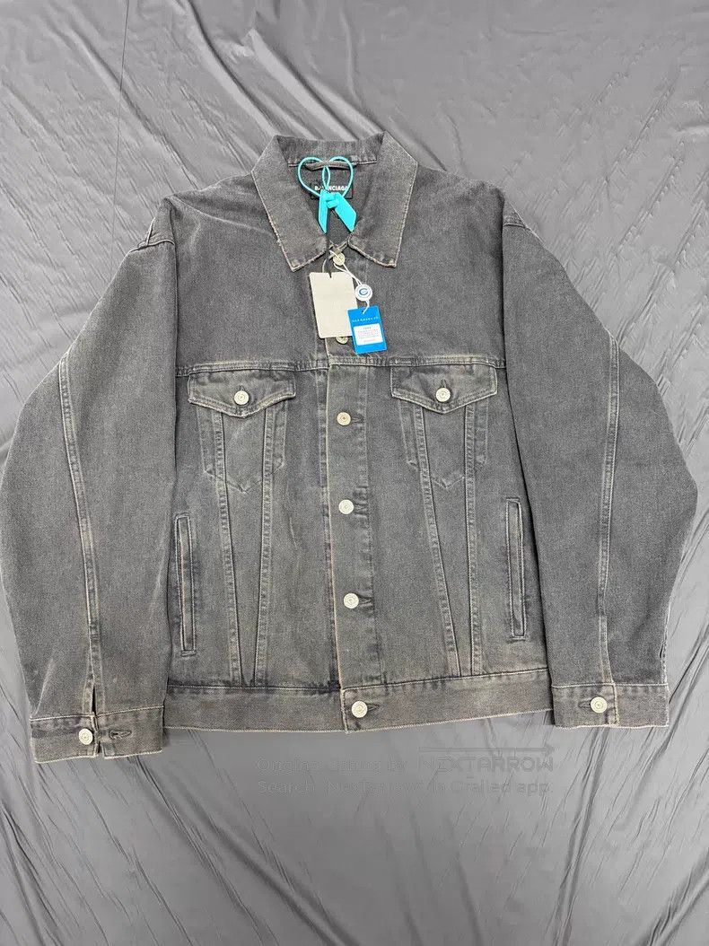 Balenciaga Balenciaga Double B graffiti letter Logo water-washed deni Size US XS / EU 42 / 0 - 1 Thumbnail