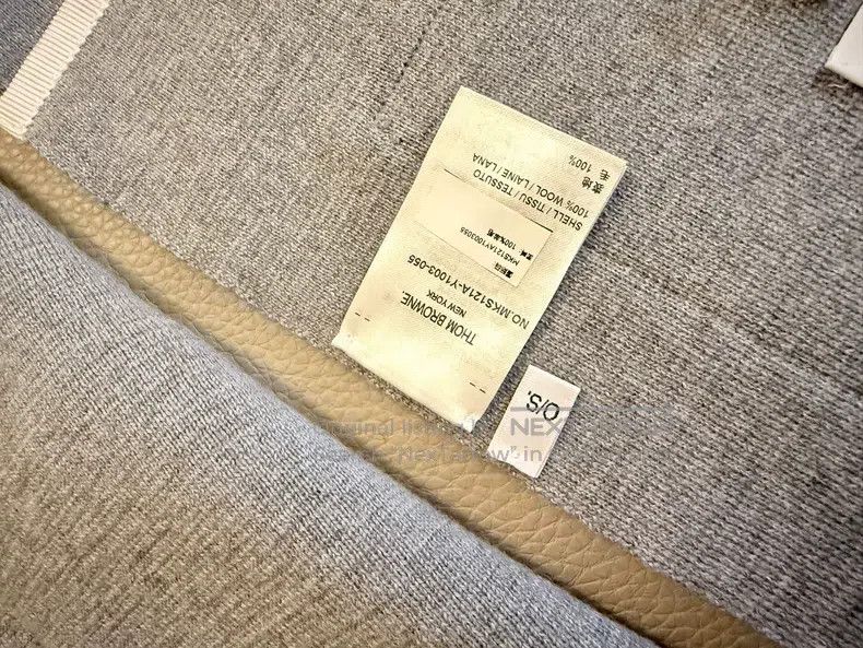 Other Thom Browne Grey scarf Size ONE SIZE - 4 Thumbnail